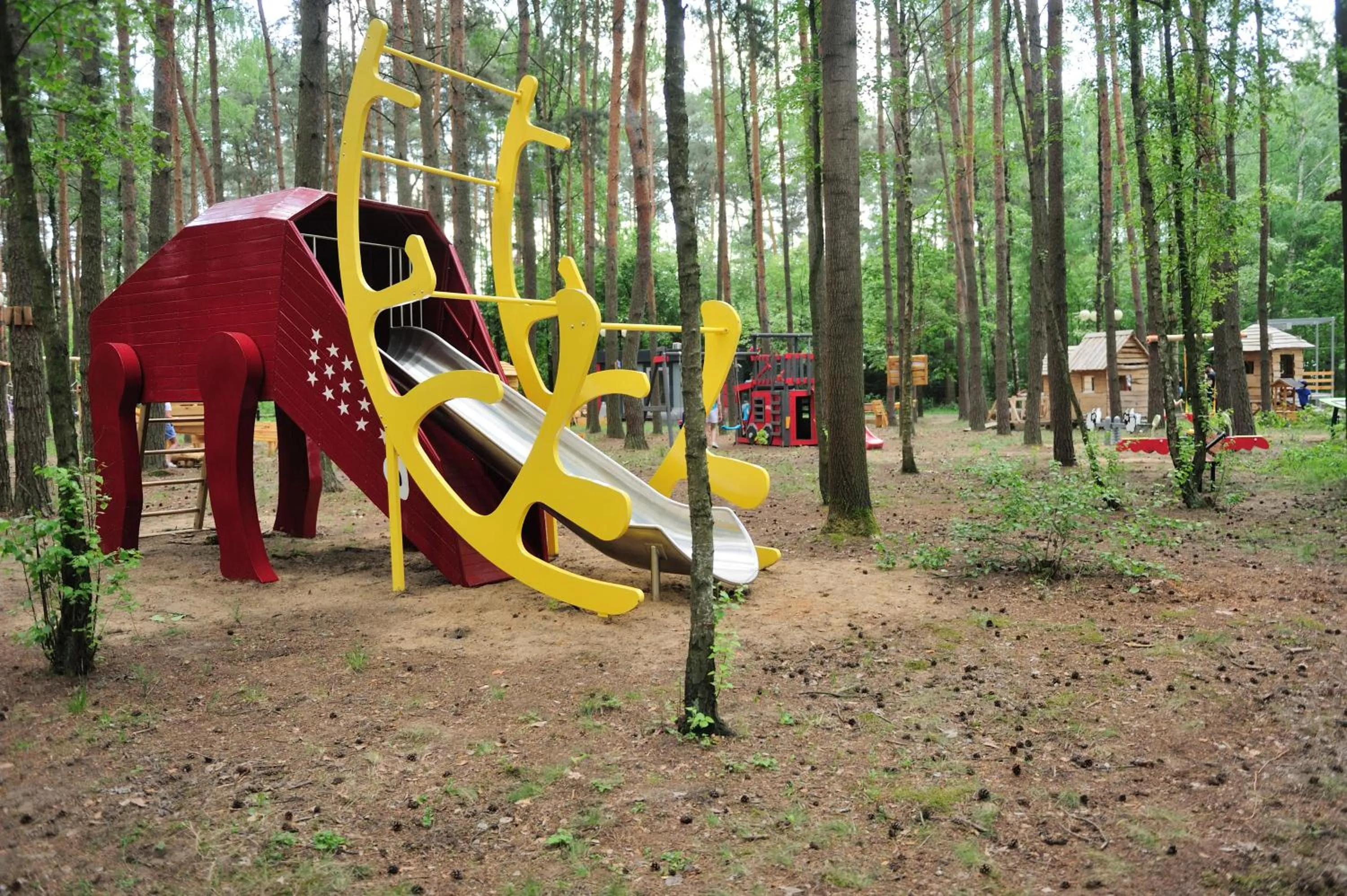 Children play ground in Malutkie Resort