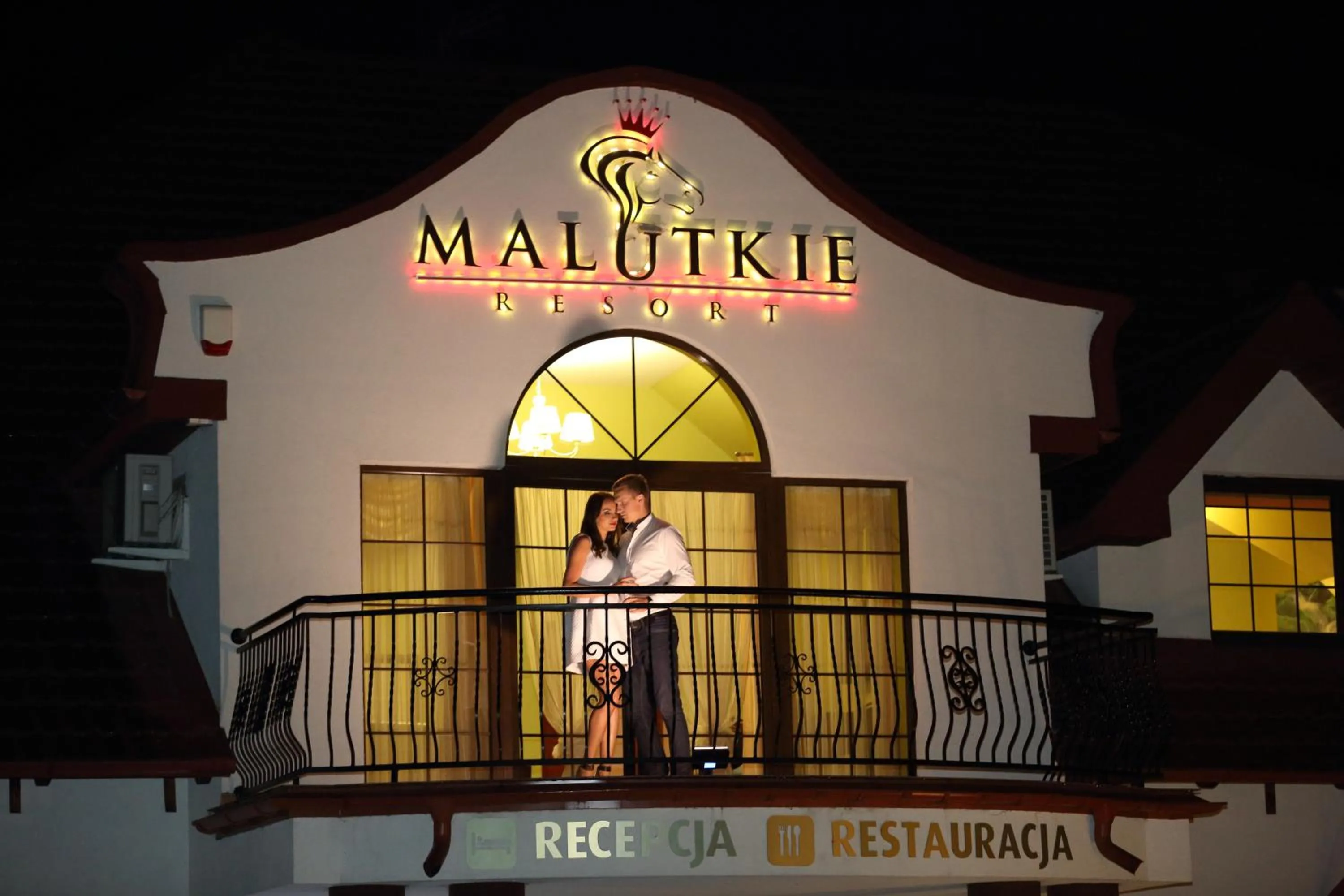 Facade/entrance in Malutkie Resort