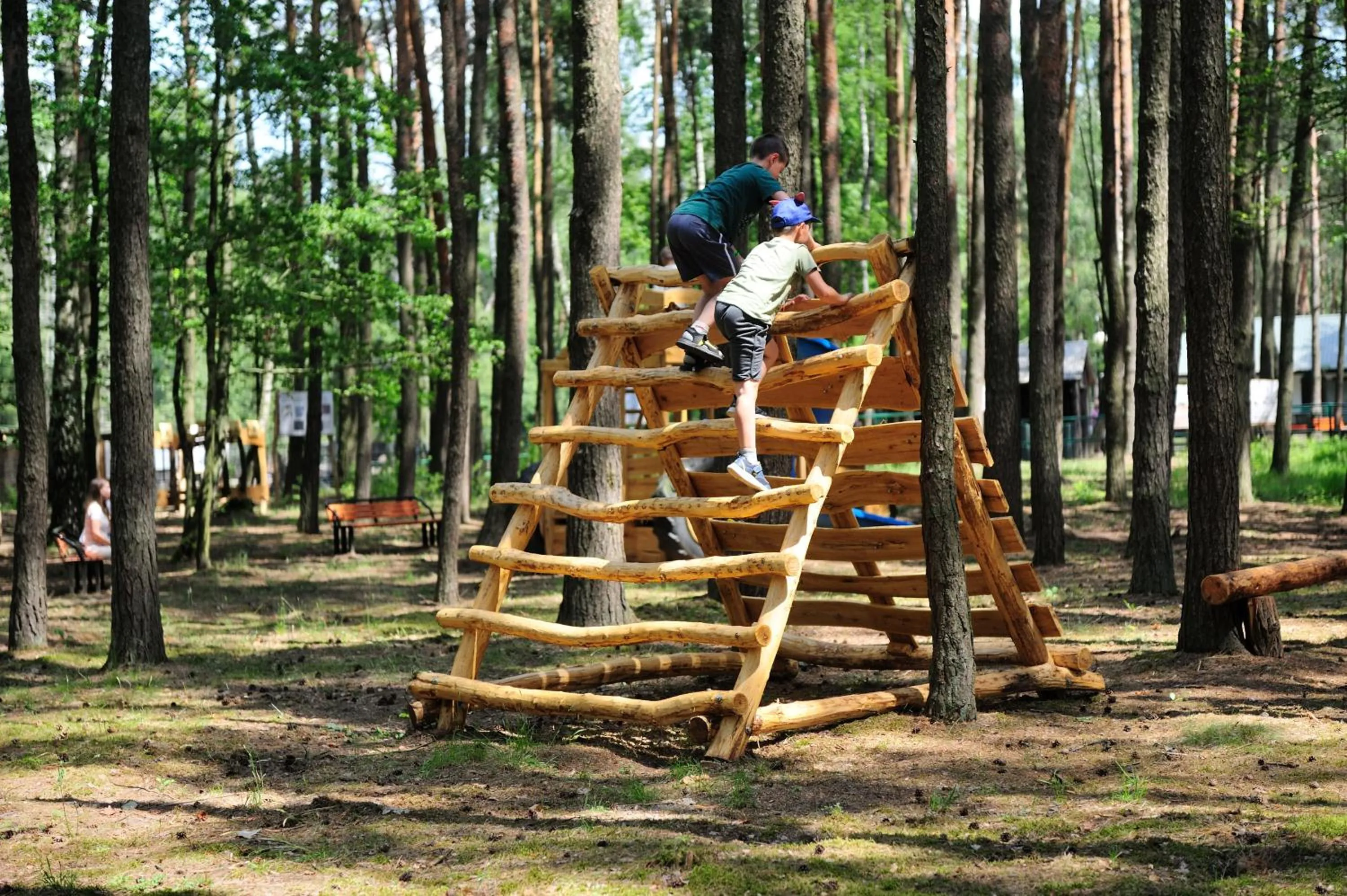 Children play ground in Malutkie Resort