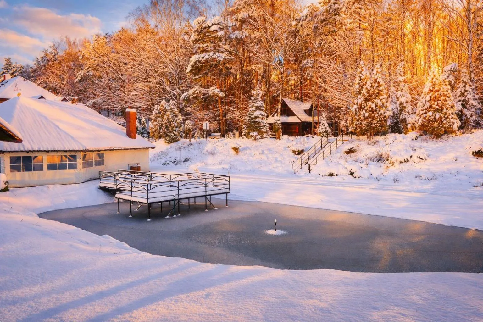 Winter in Malutkie Resort