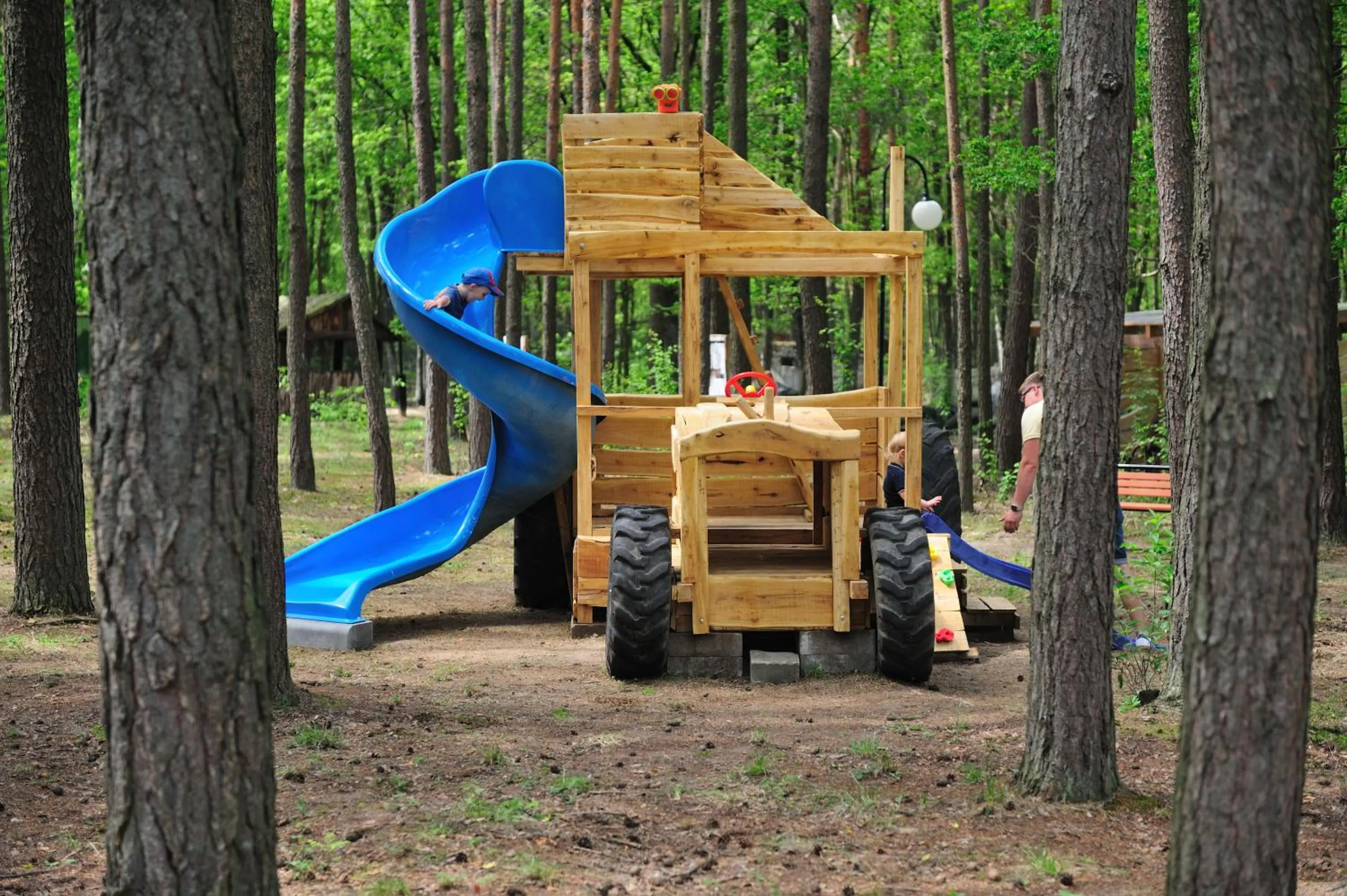 Children play ground in Malutkie Resort