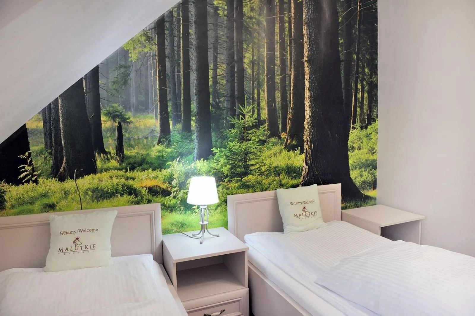 Bed in Malutkie Resort