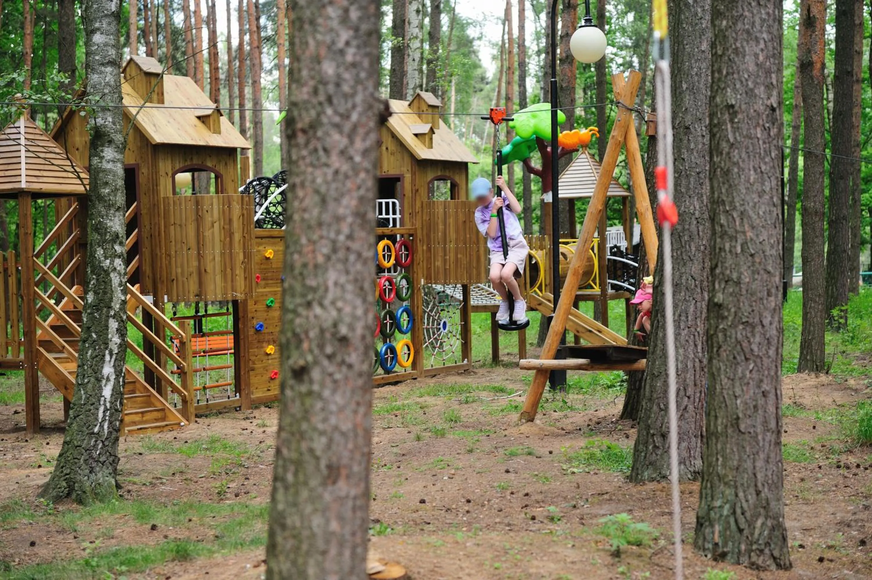 Children play ground in Malutkie Resort