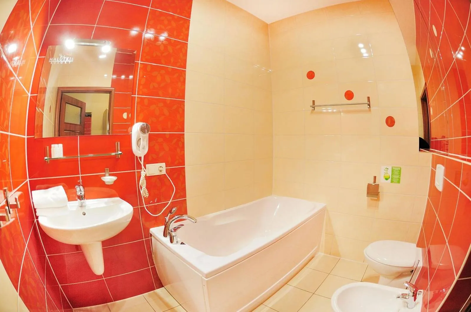Bathroom in Malutkie Resort