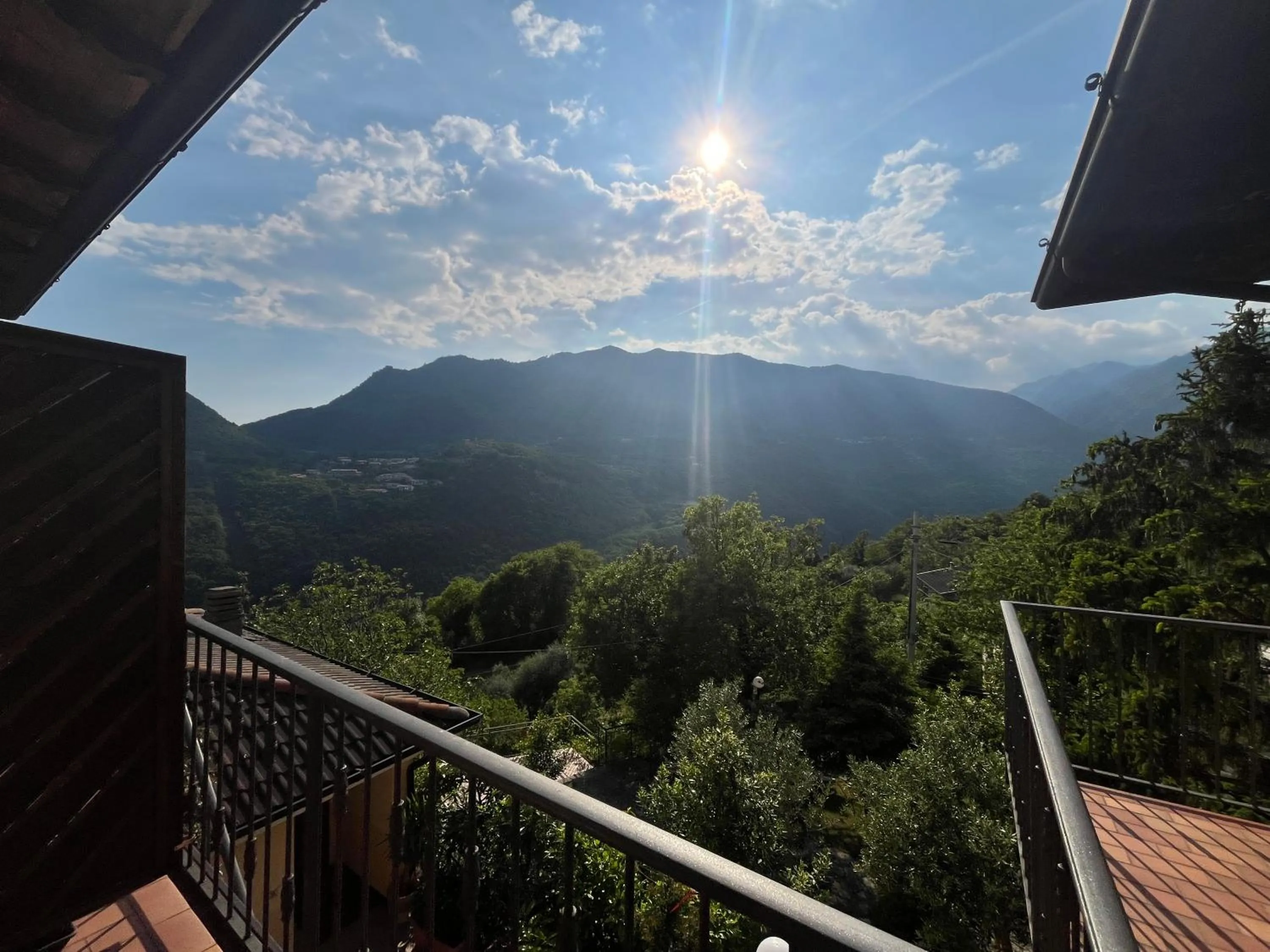 Natural landscape in Villa Selene