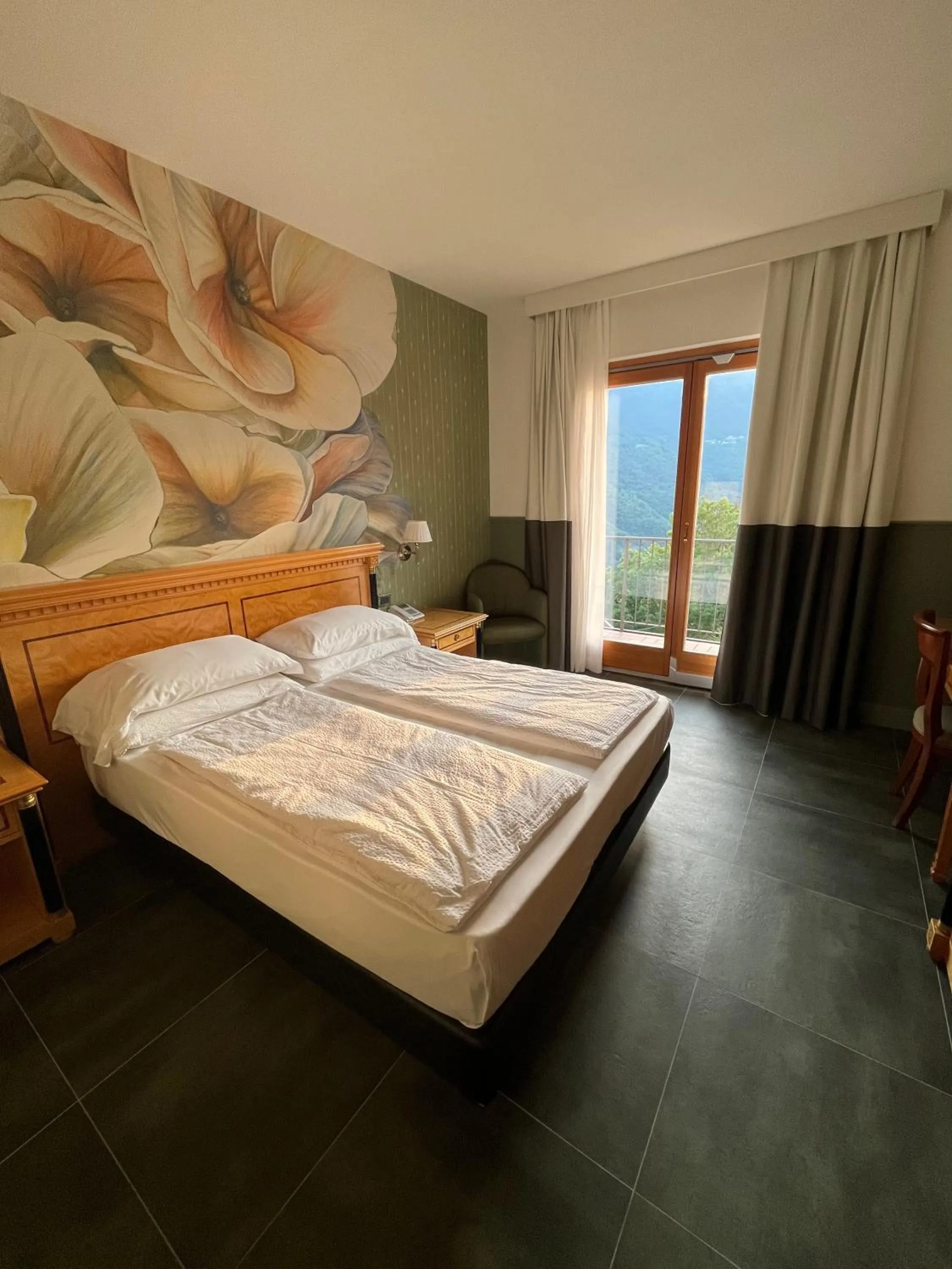 Bedroom, Bed in Villa Selene