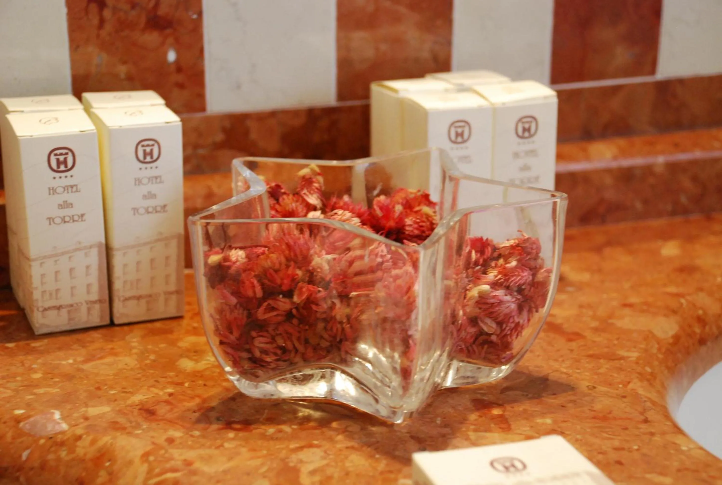 Bathroom in Hotel Alla Torre