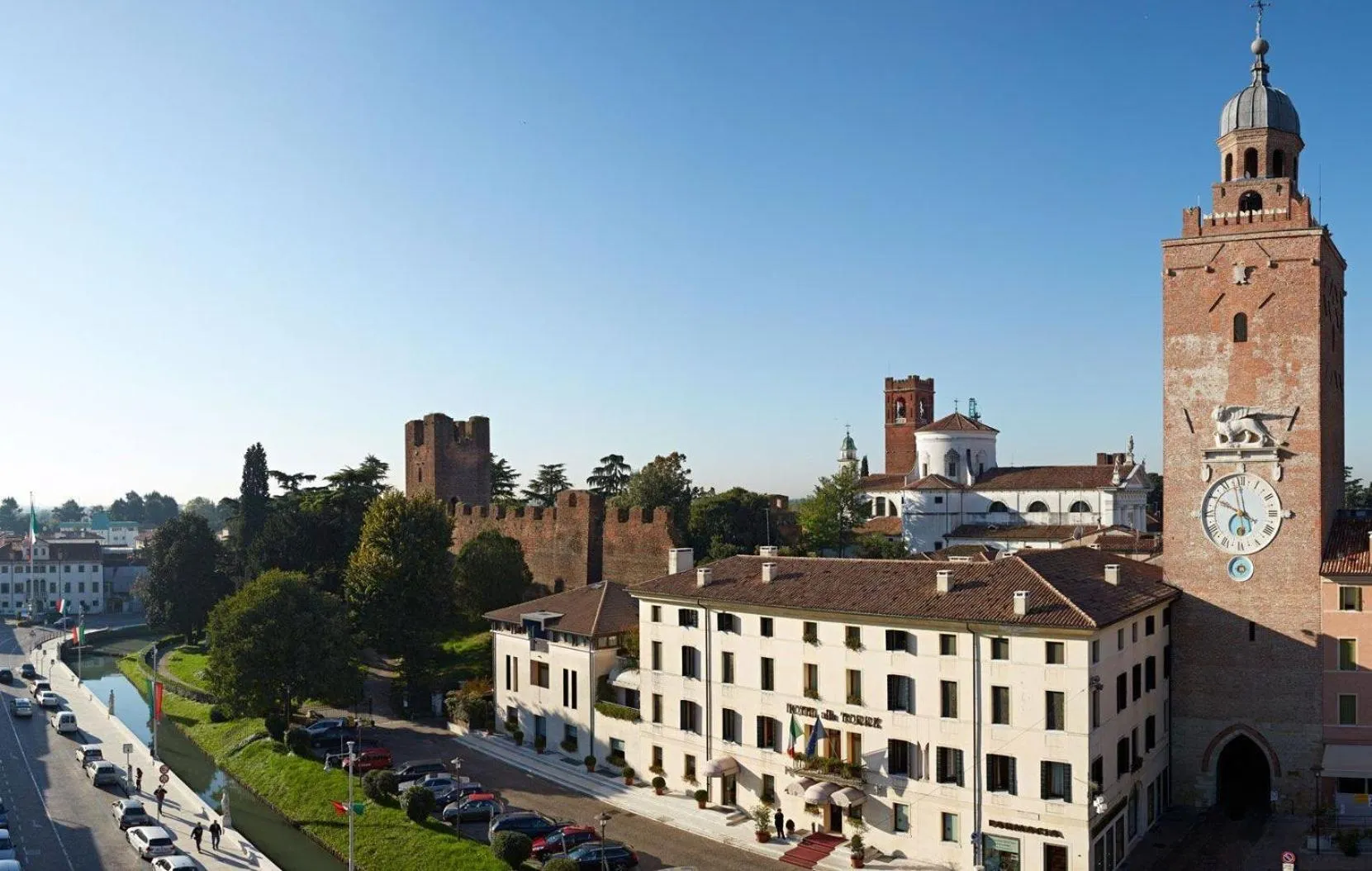 Bird's eye view in Hotel Alla Torre