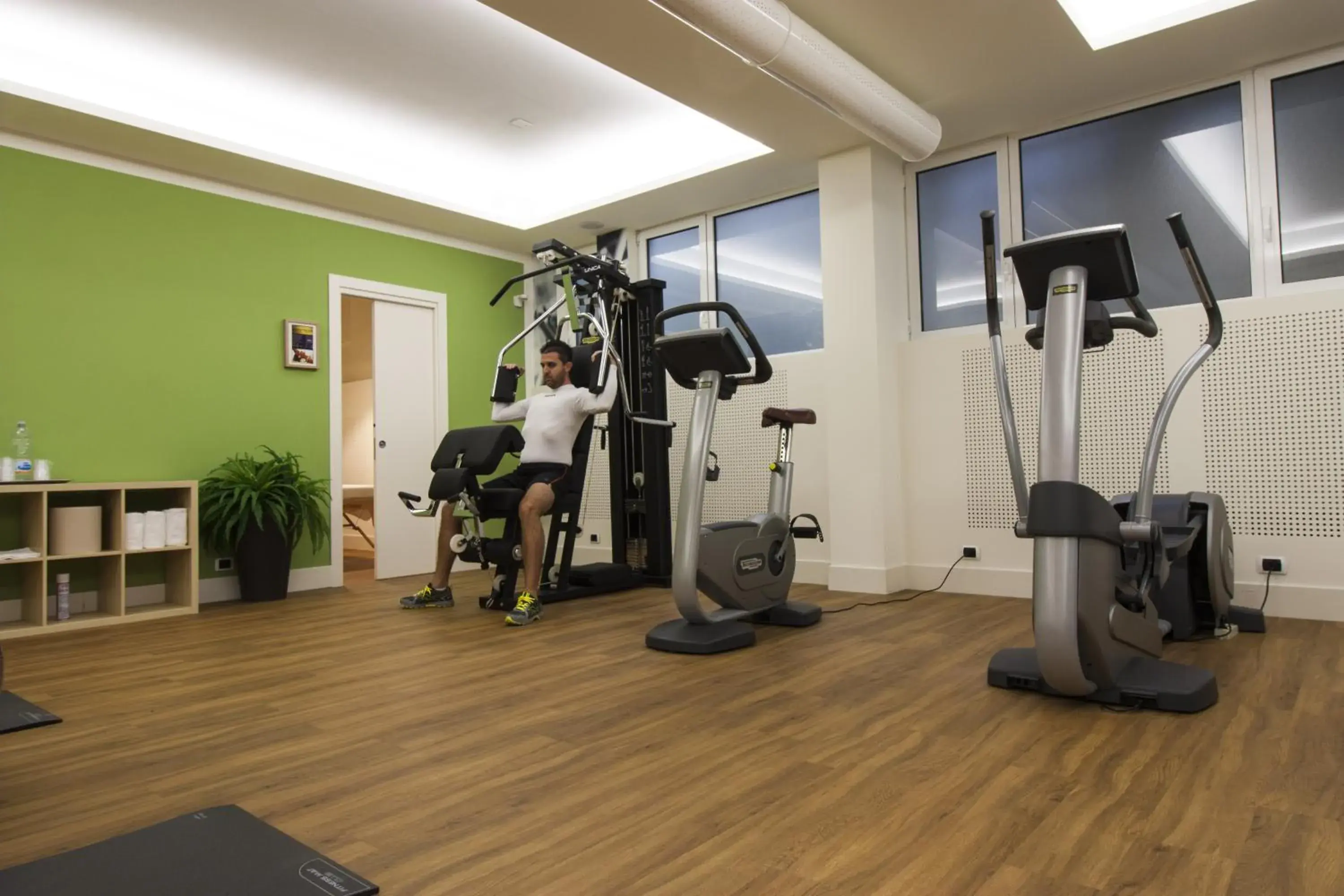 Fitness centre/facilities in Hotel Alla Torre Fitness centre/facilities in Hotel Alla Torre