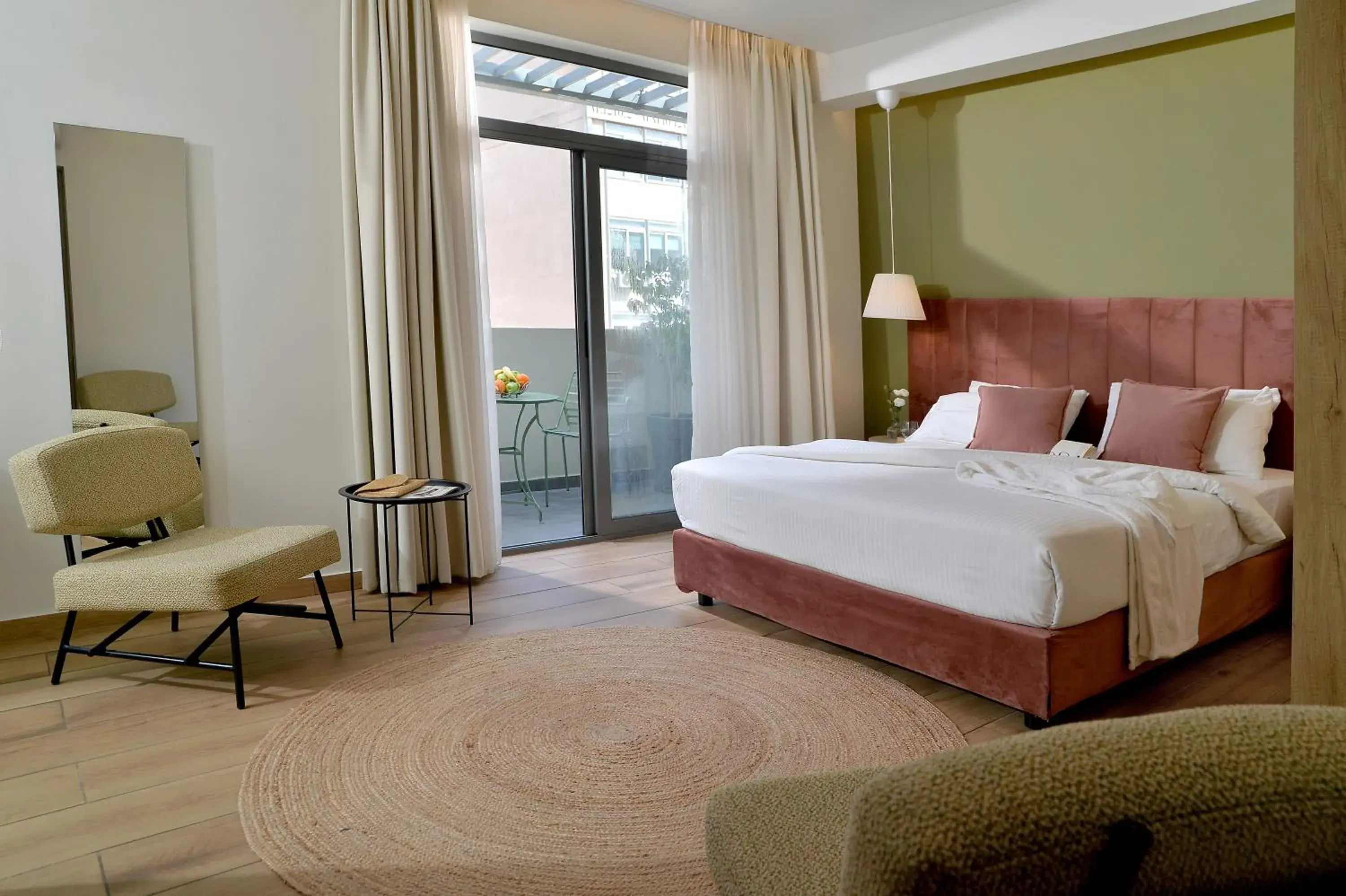 Bed in Alva Athens Hotel Bed in Alva Athens Hotel