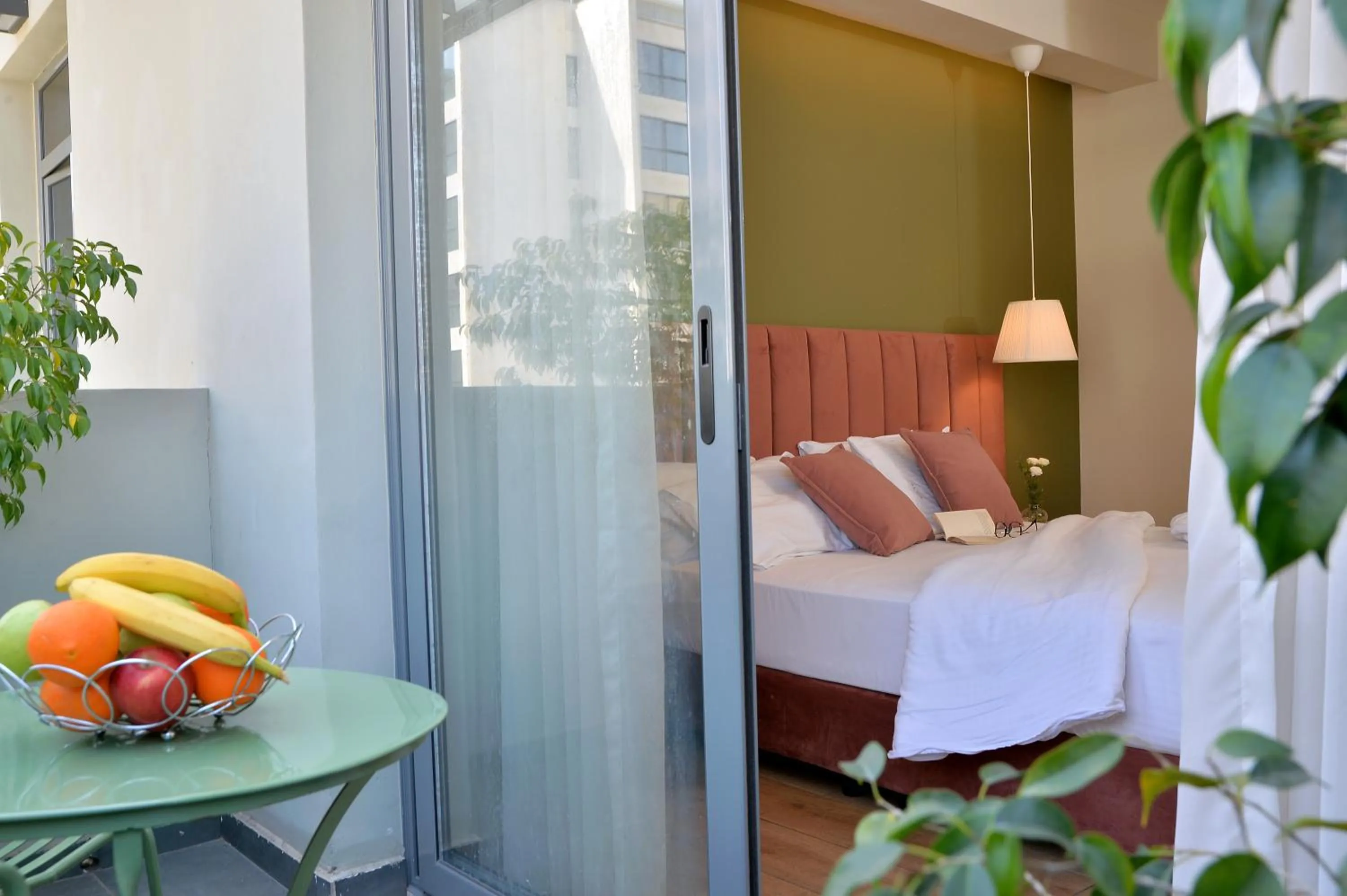 Bed in Alva Athens Hotel