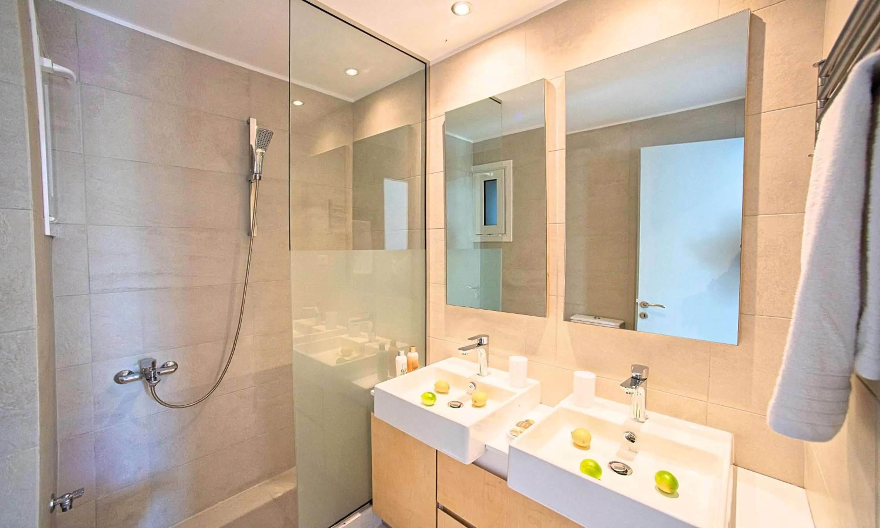 Bathroom in Elounda Garden Suites Heated Pool