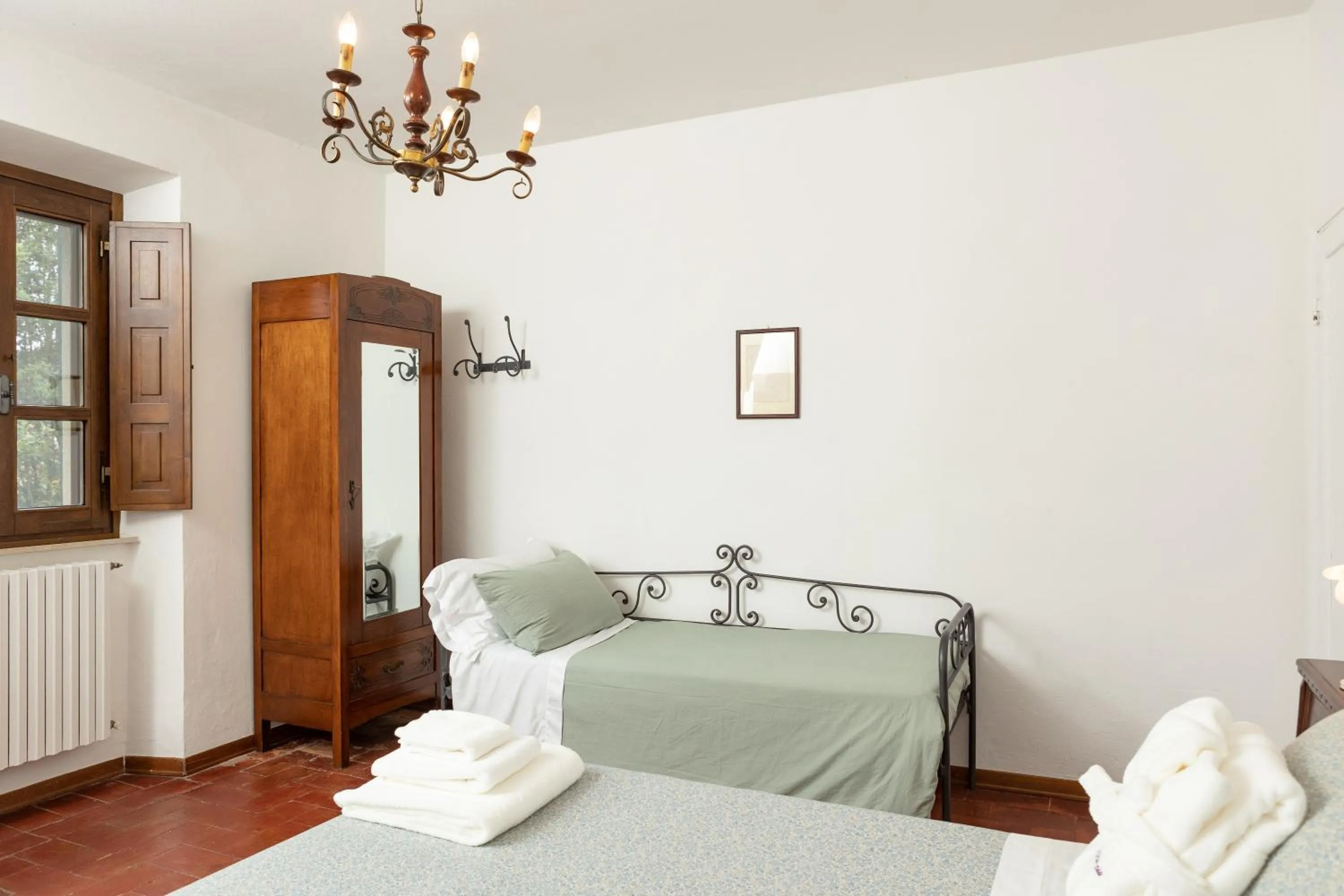 Bed in Agriturismo La Pievuccia