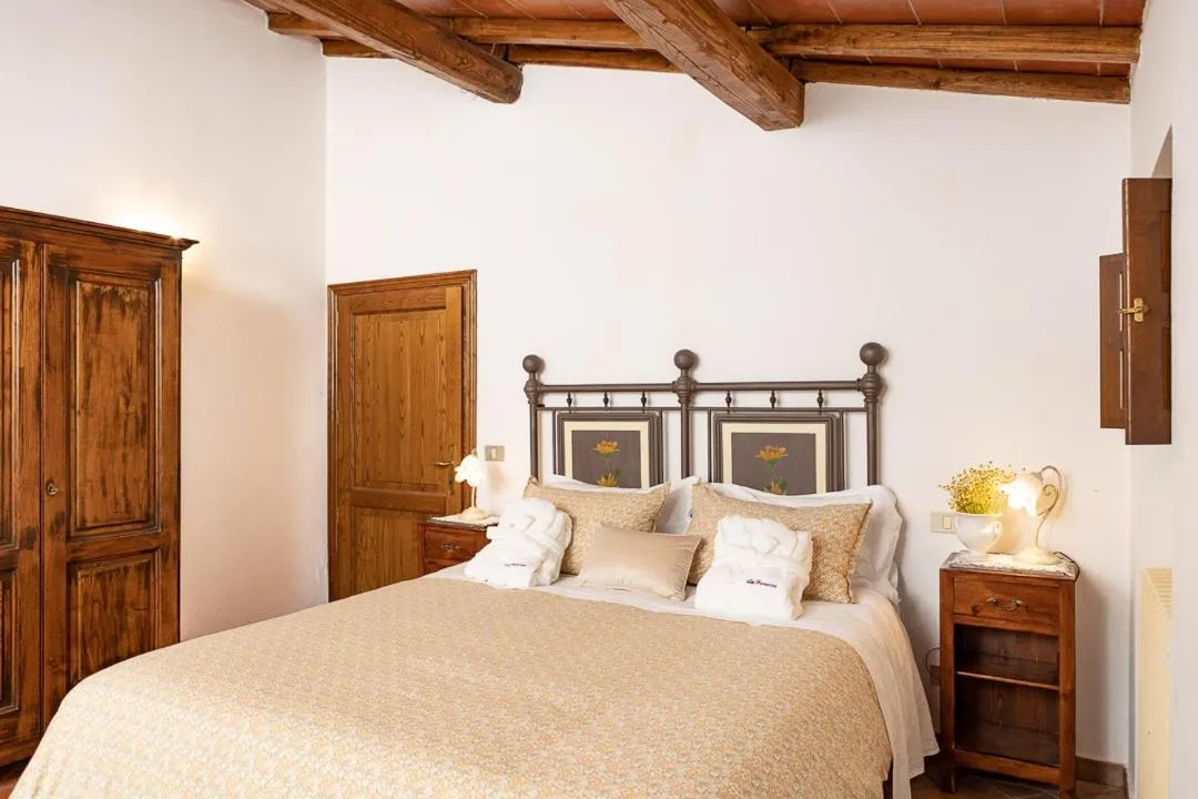 Bed in Agriturismo La Pievuccia