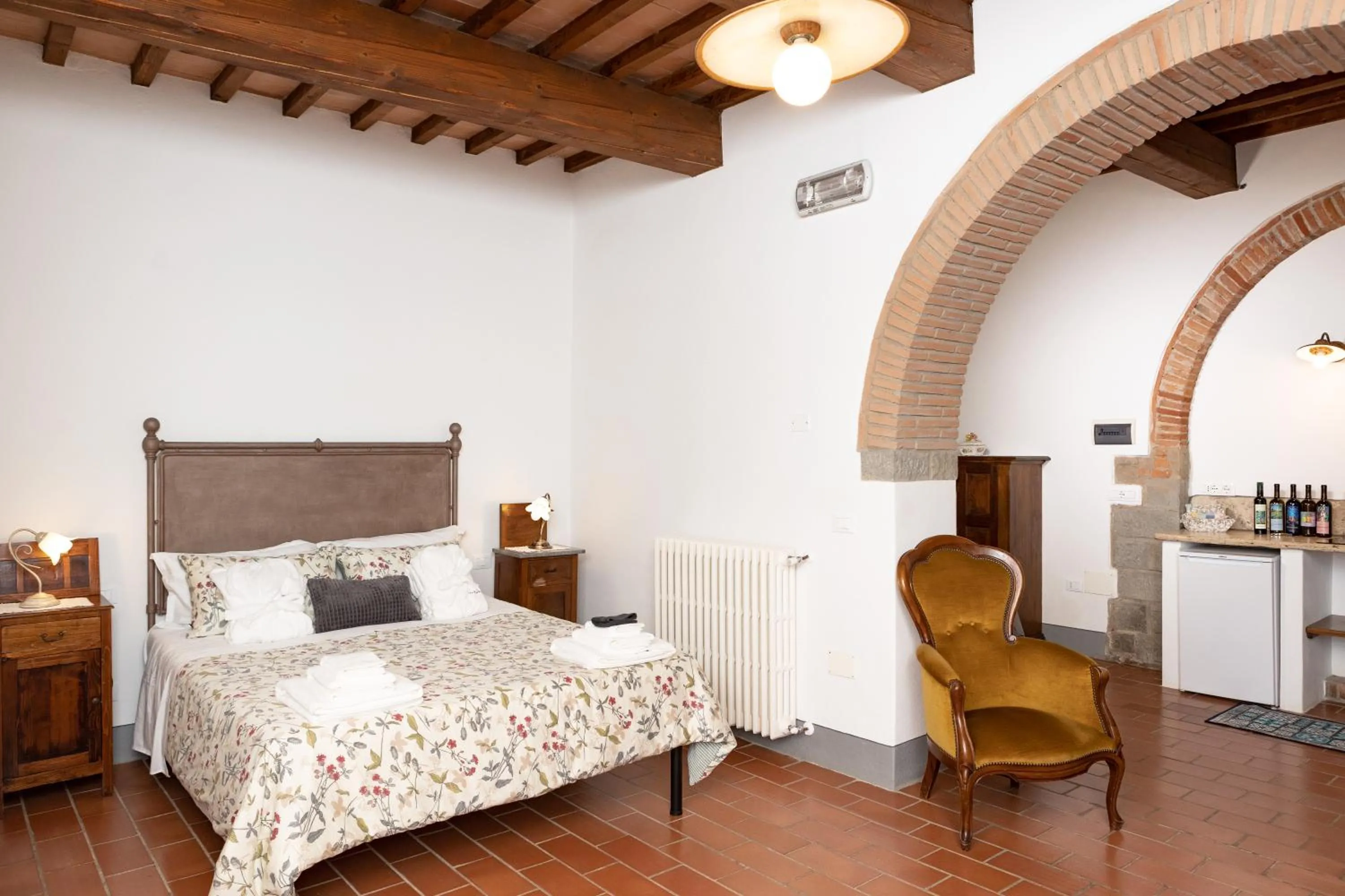 Bed in Agriturismo La Pievuccia