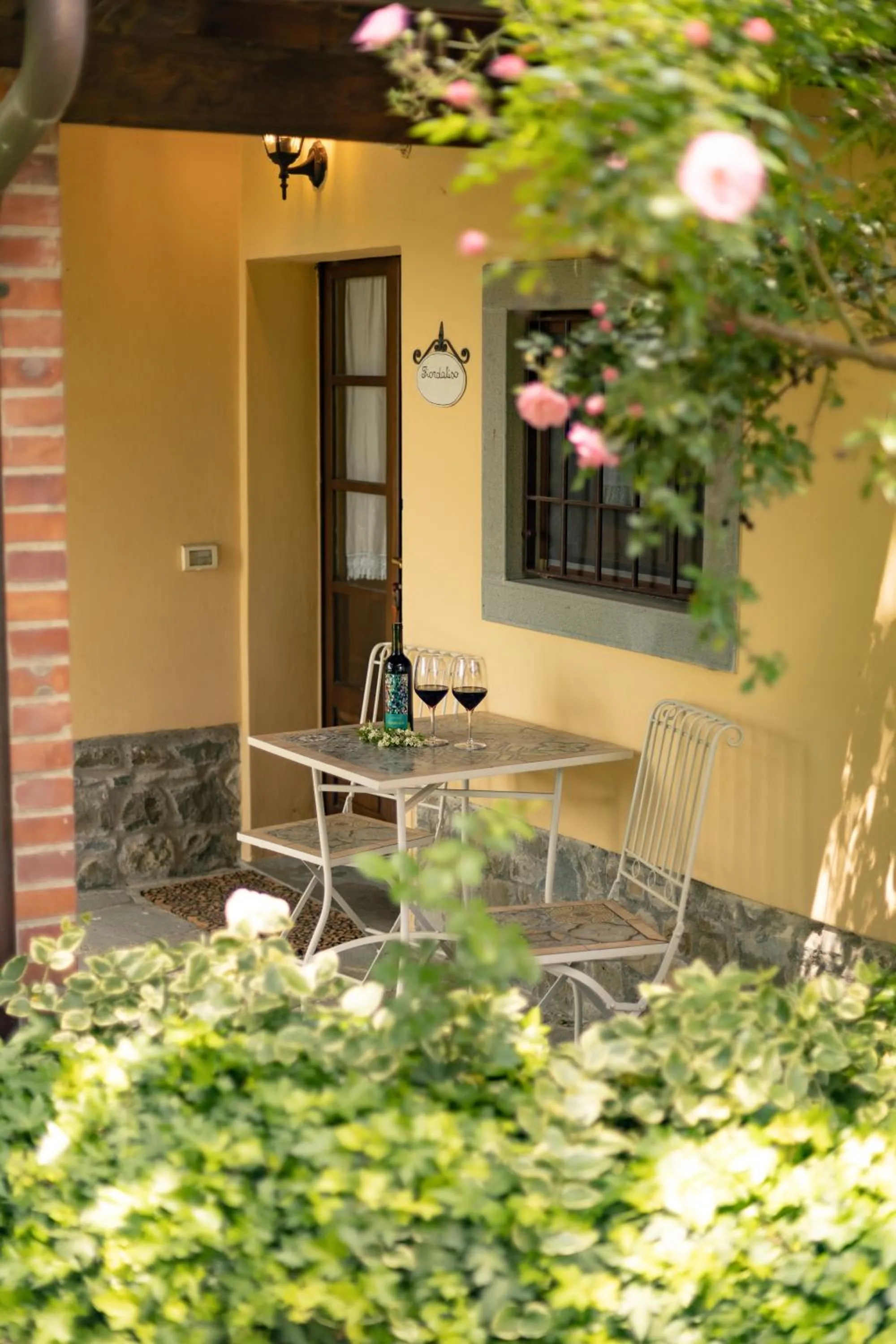 Patio in Agriturismo La Pievuccia