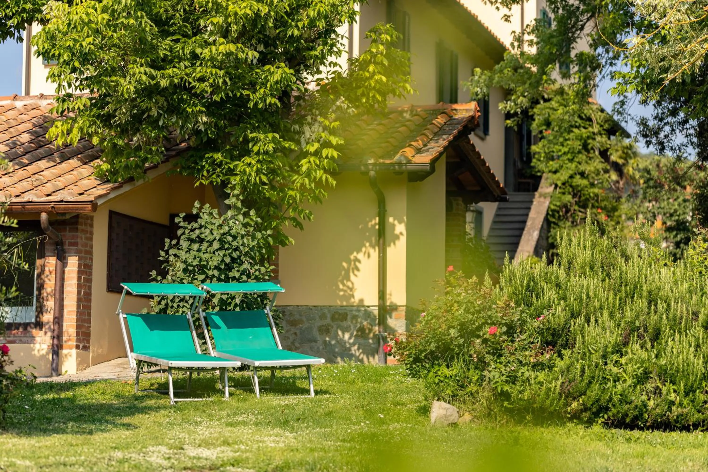 Patio in Agriturismo La Pievuccia