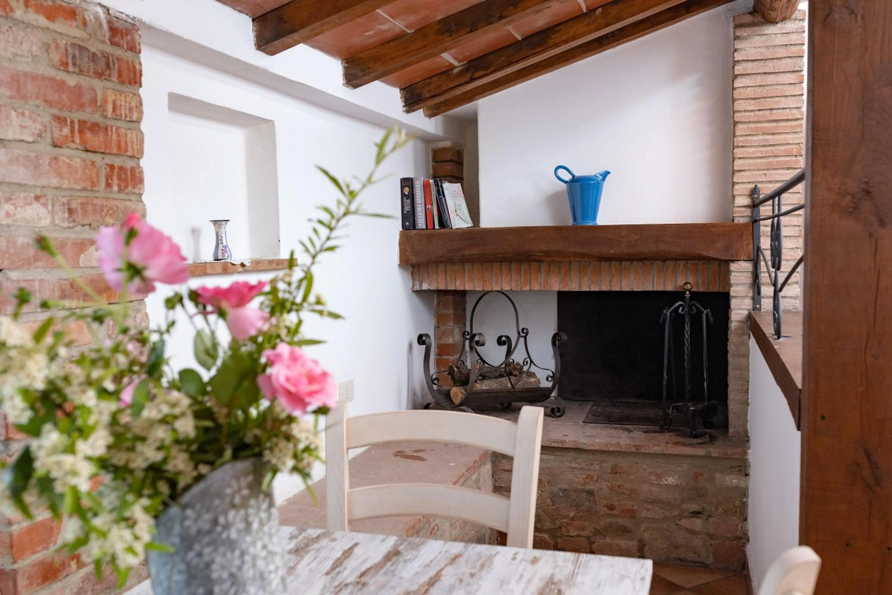 Living room in Agriturismo La Pievuccia