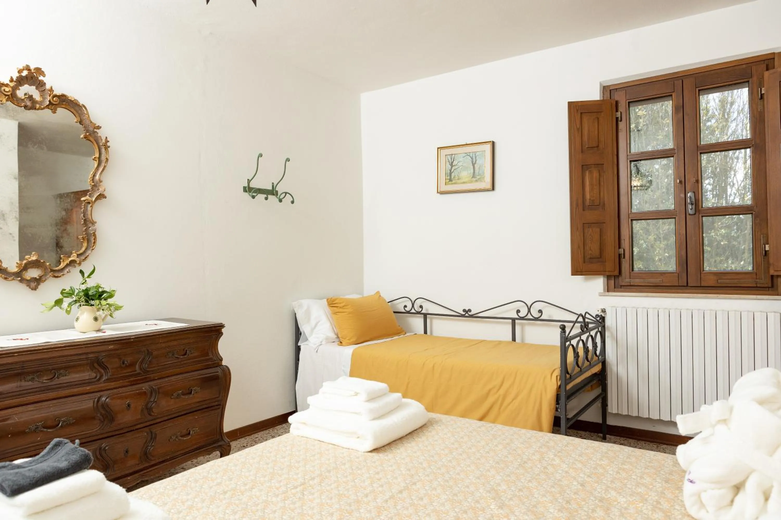 Bed in Agriturismo La Pievuccia