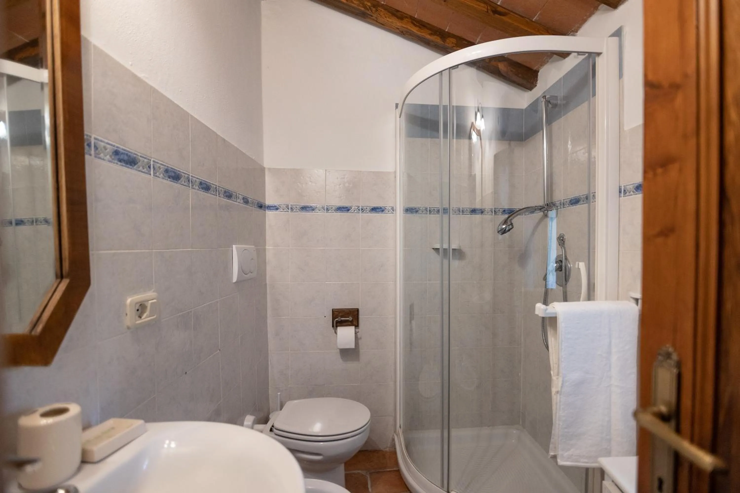 Shower in Agriturismo La Pievuccia