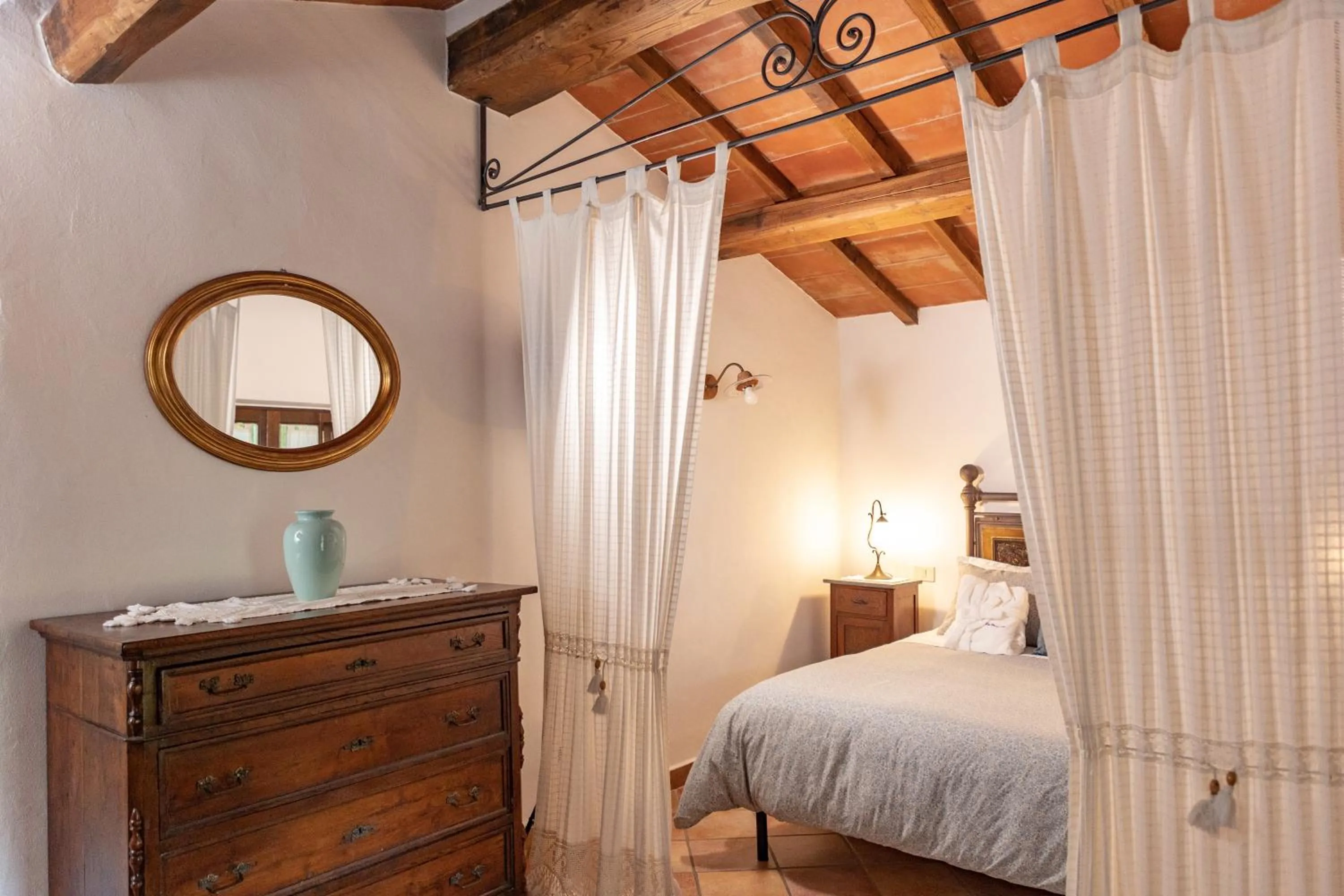 Bed in Agriturismo La Pievuccia