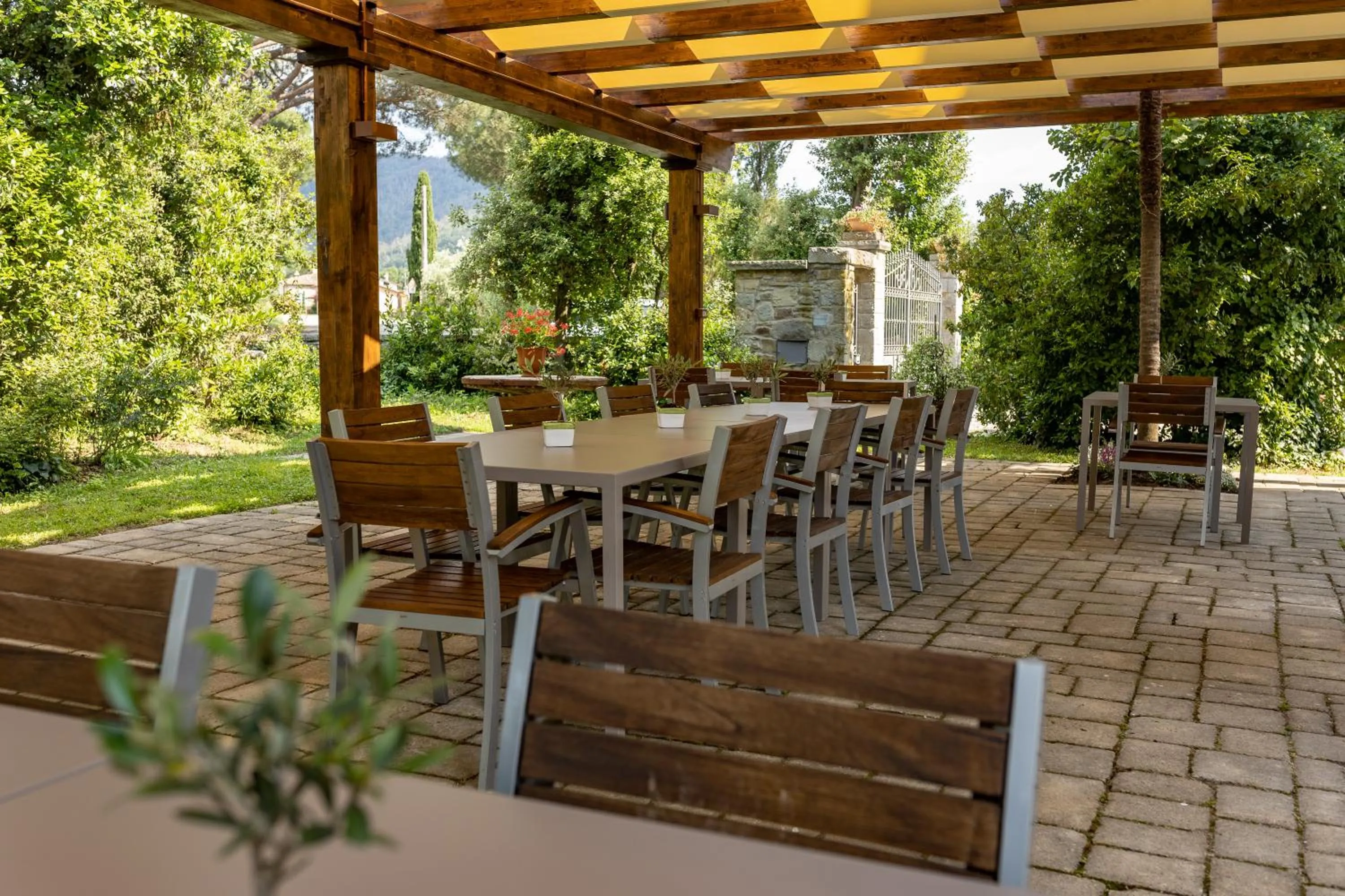 Patio in Agriturismo La Pievuccia
