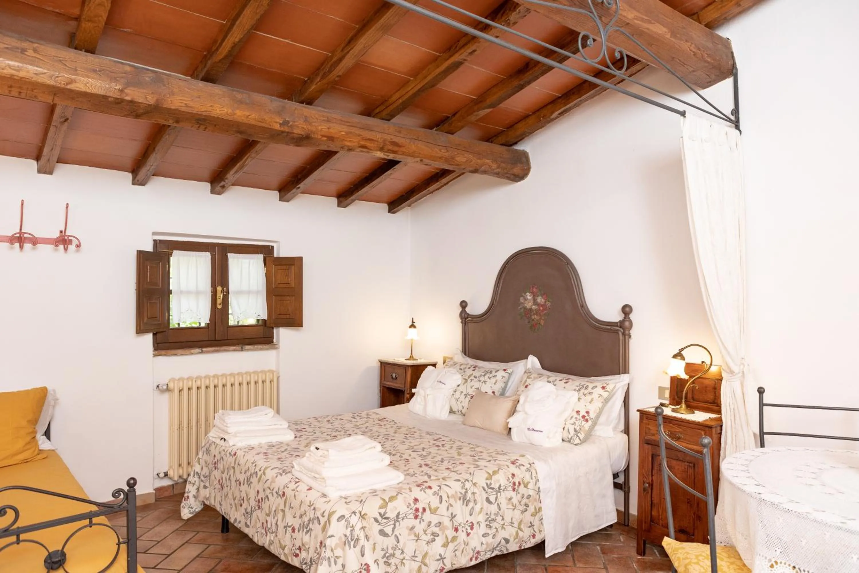 Bed in Agriturismo La Pievuccia