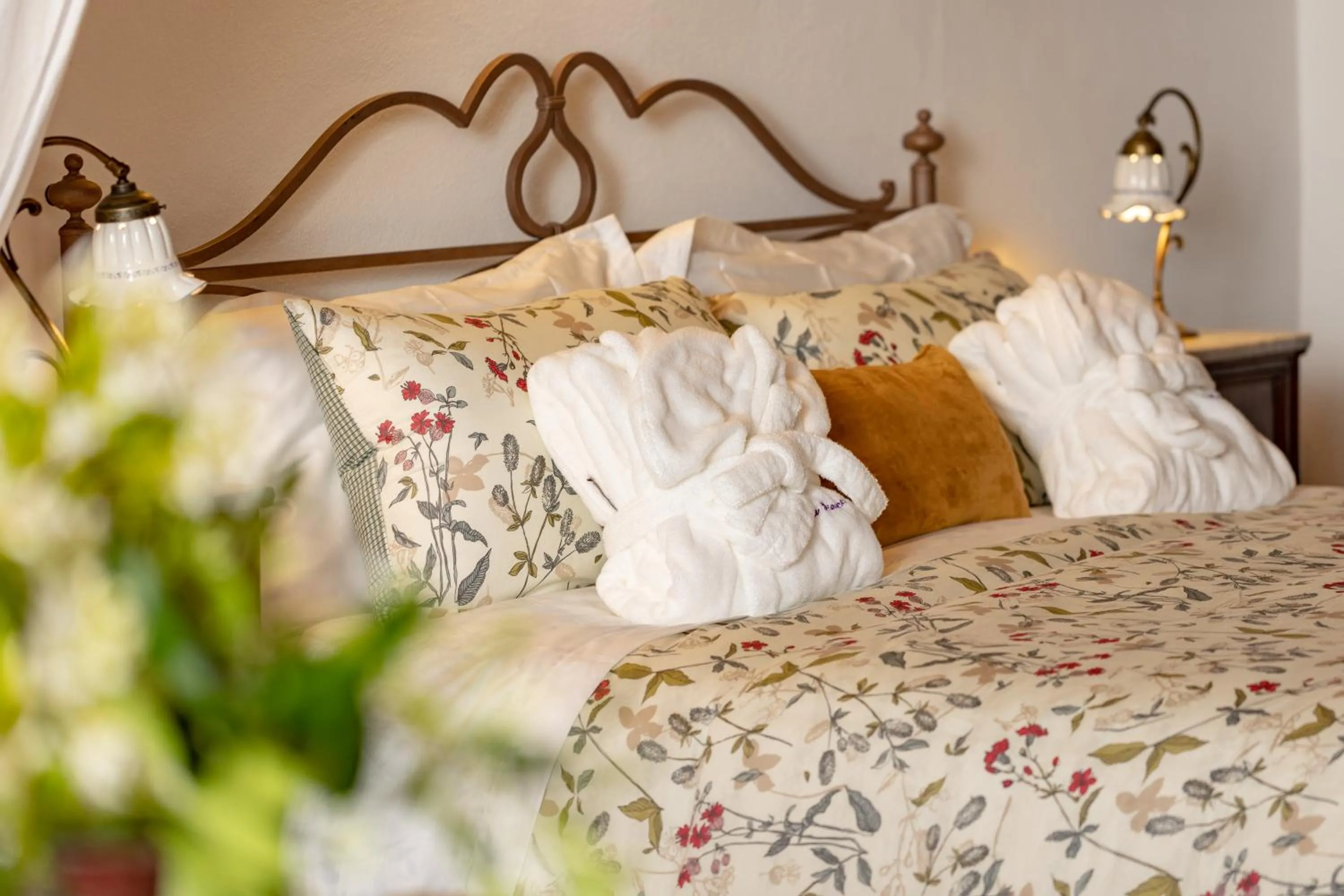 Bed in Agriturismo La Pievuccia