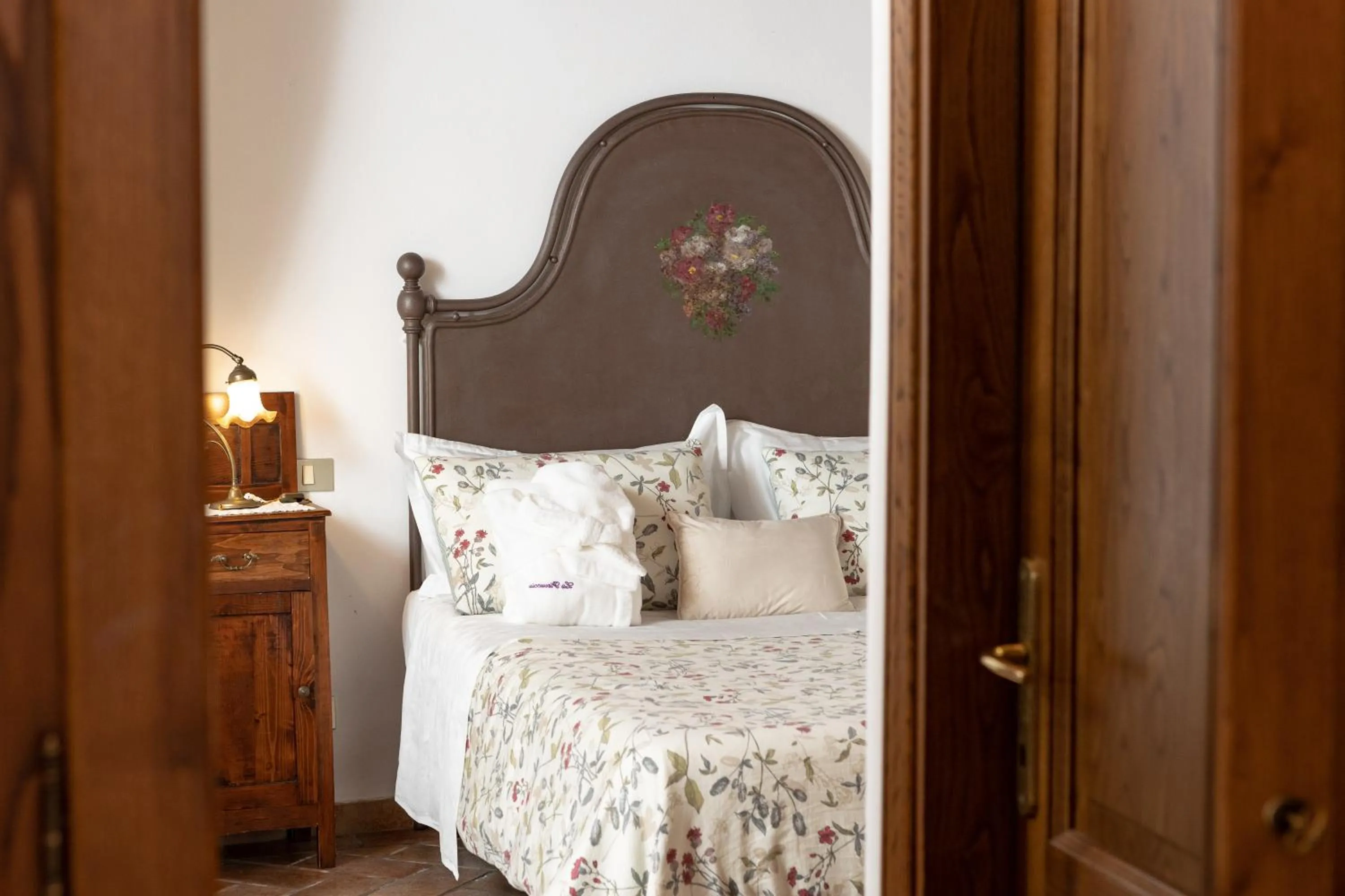 Bed in Agriturismo La Pievuccia
