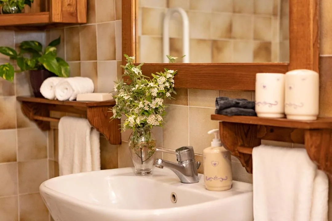 Bathroom in Agriturismo La Pievuccia