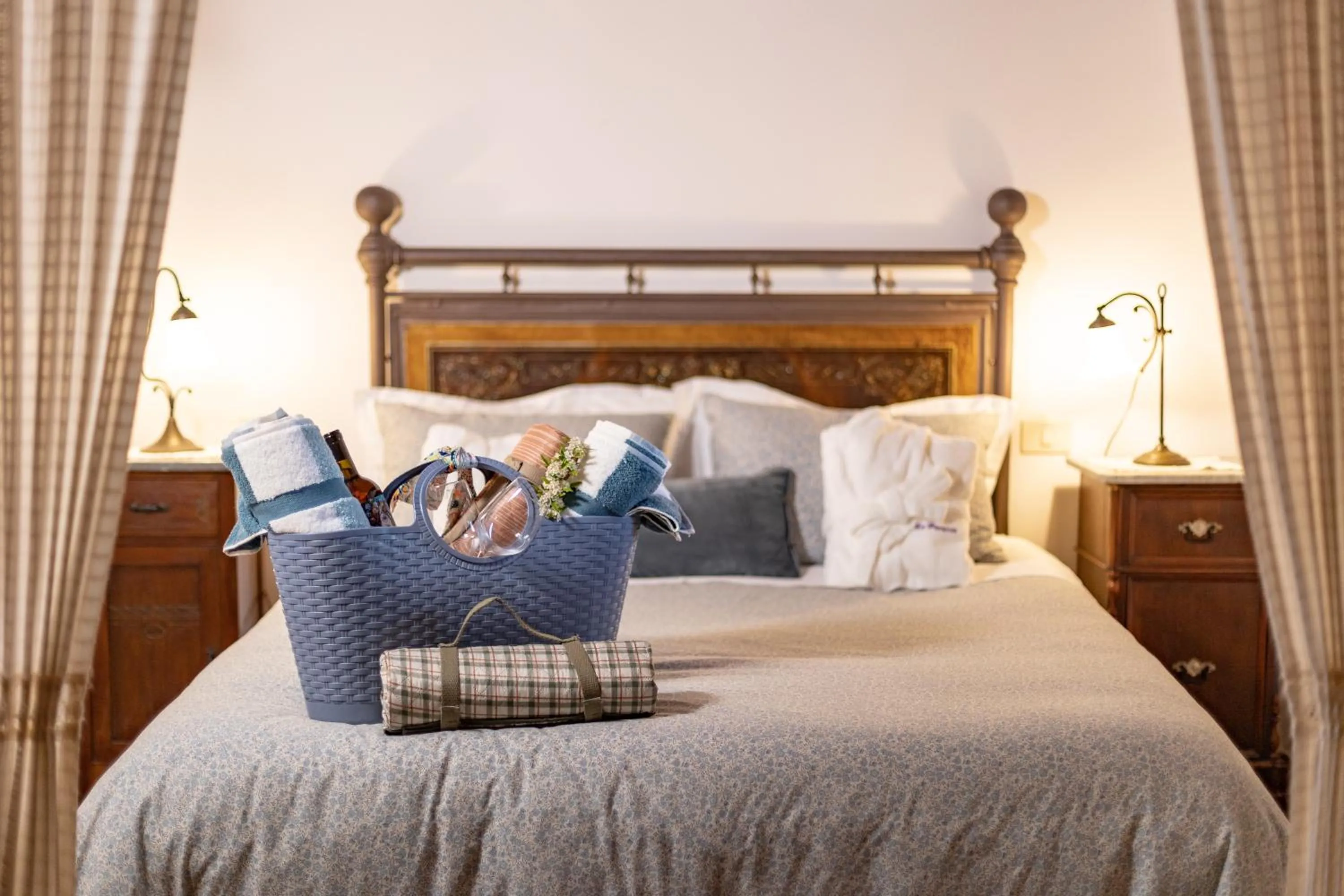 Bed in Agriturismo La Pievuccia