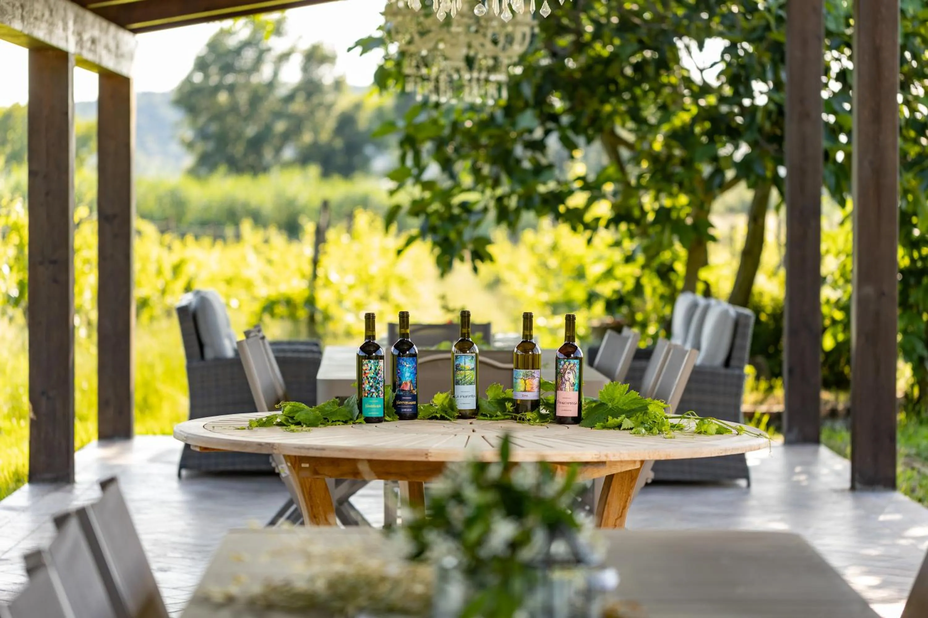 Patio in Agriturismo La Pievuccia