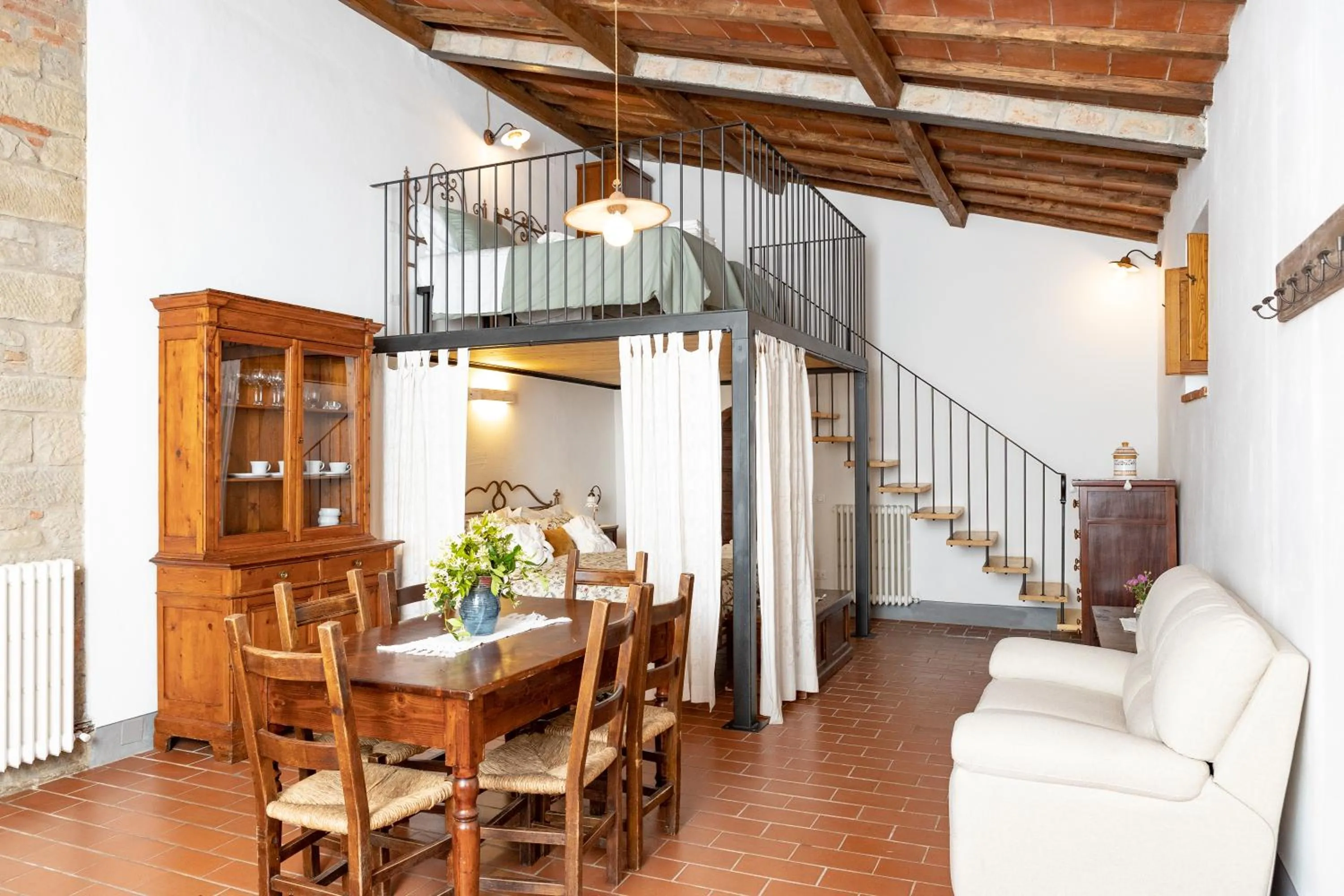 Living room in Agriturismo La Pievuccia