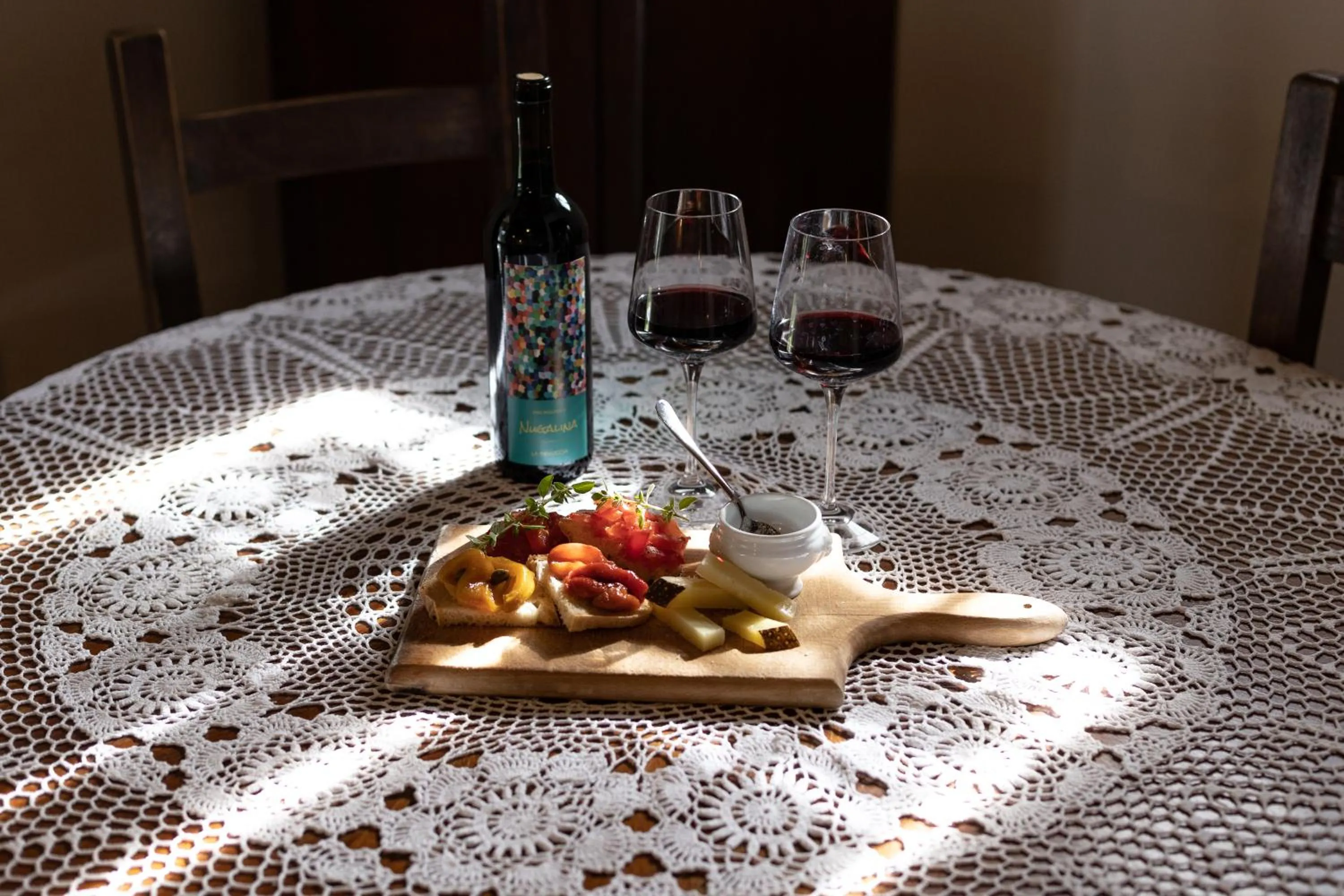 Food and drinks in Agriturismo La Pievuccia