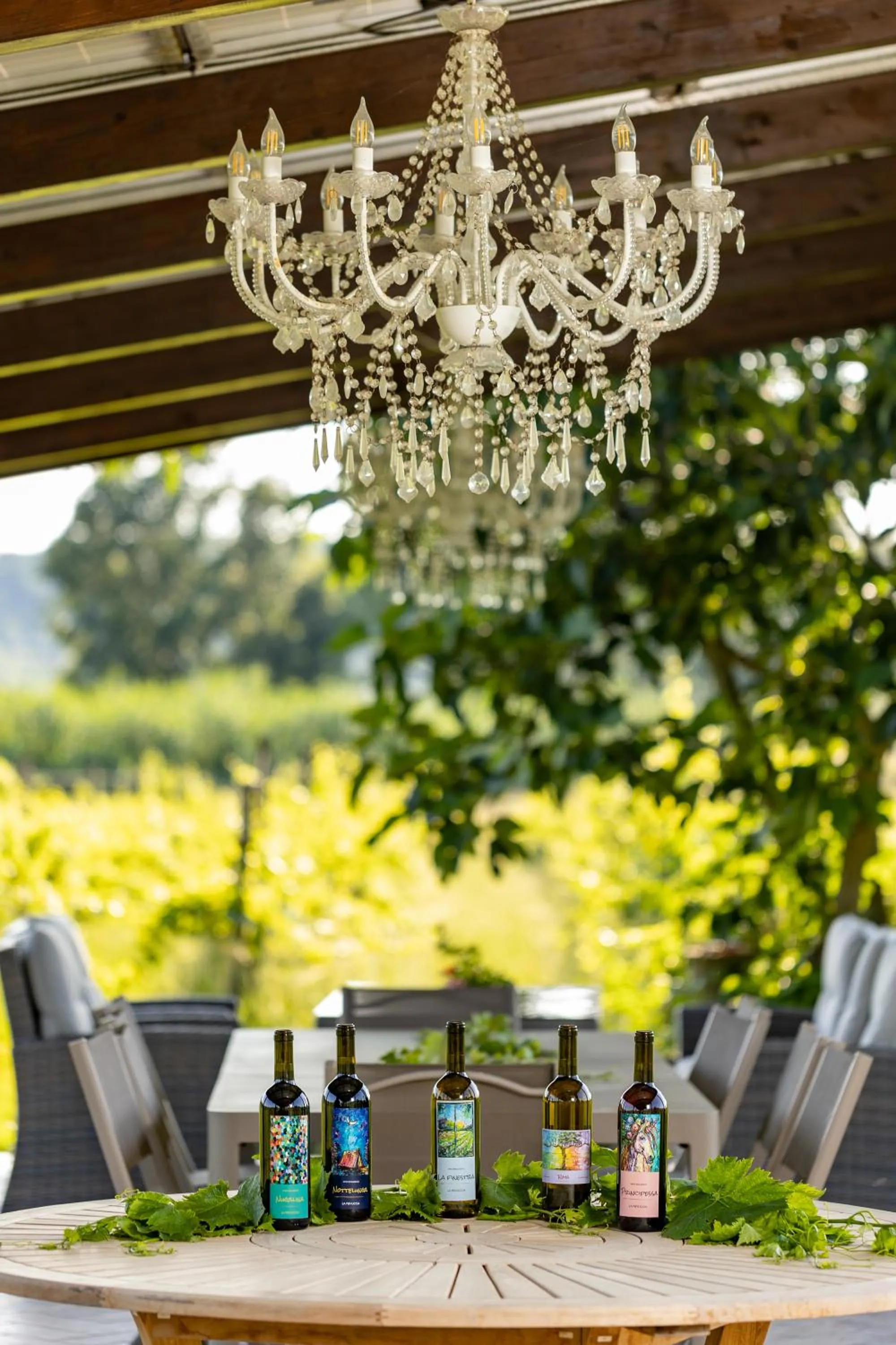 Patio in Agriturismo La Pievuccia