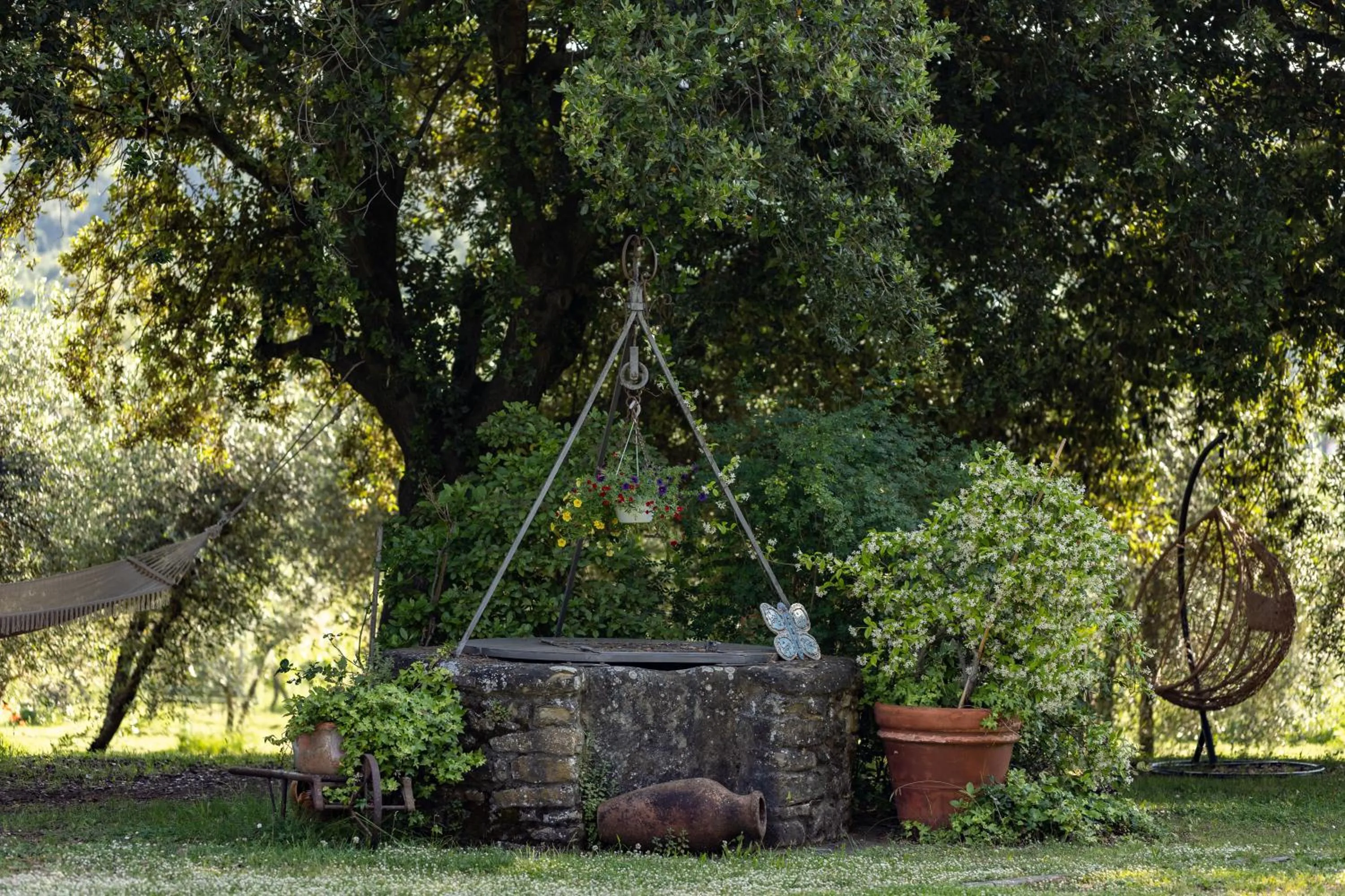 Garden in Agriturismo La Pievuccia