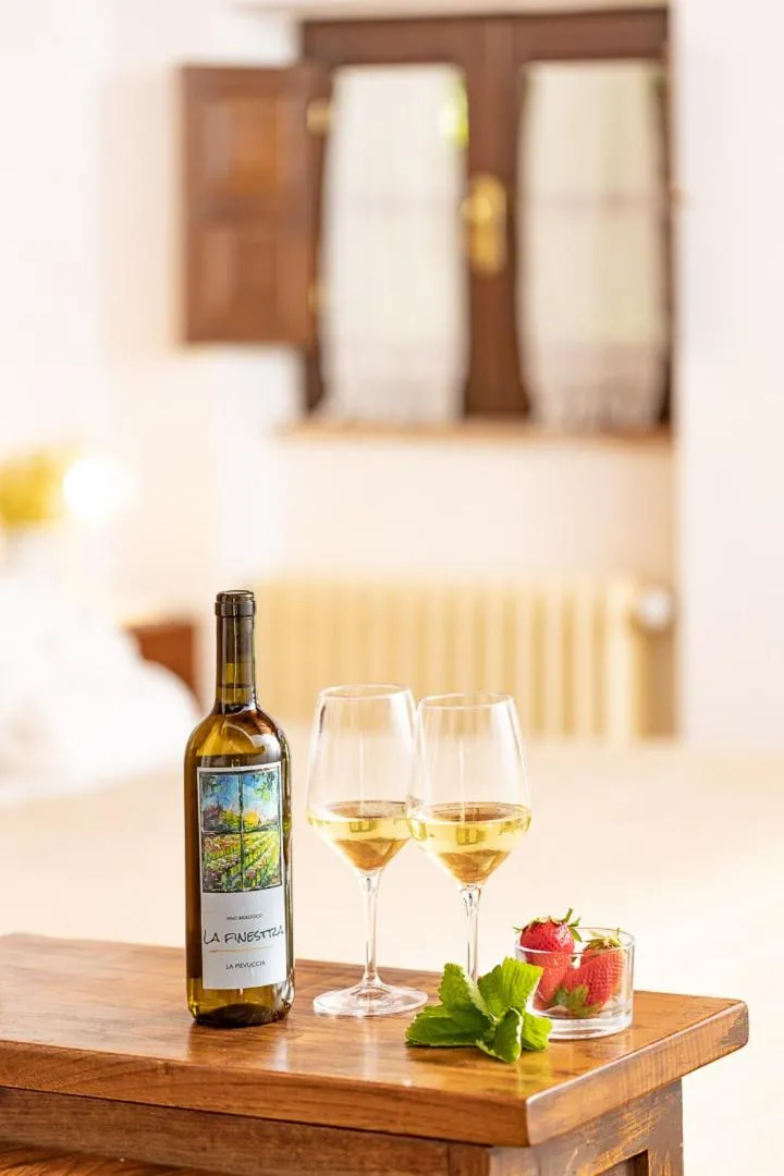Food and drinks in Agriturismo La Pievuccia