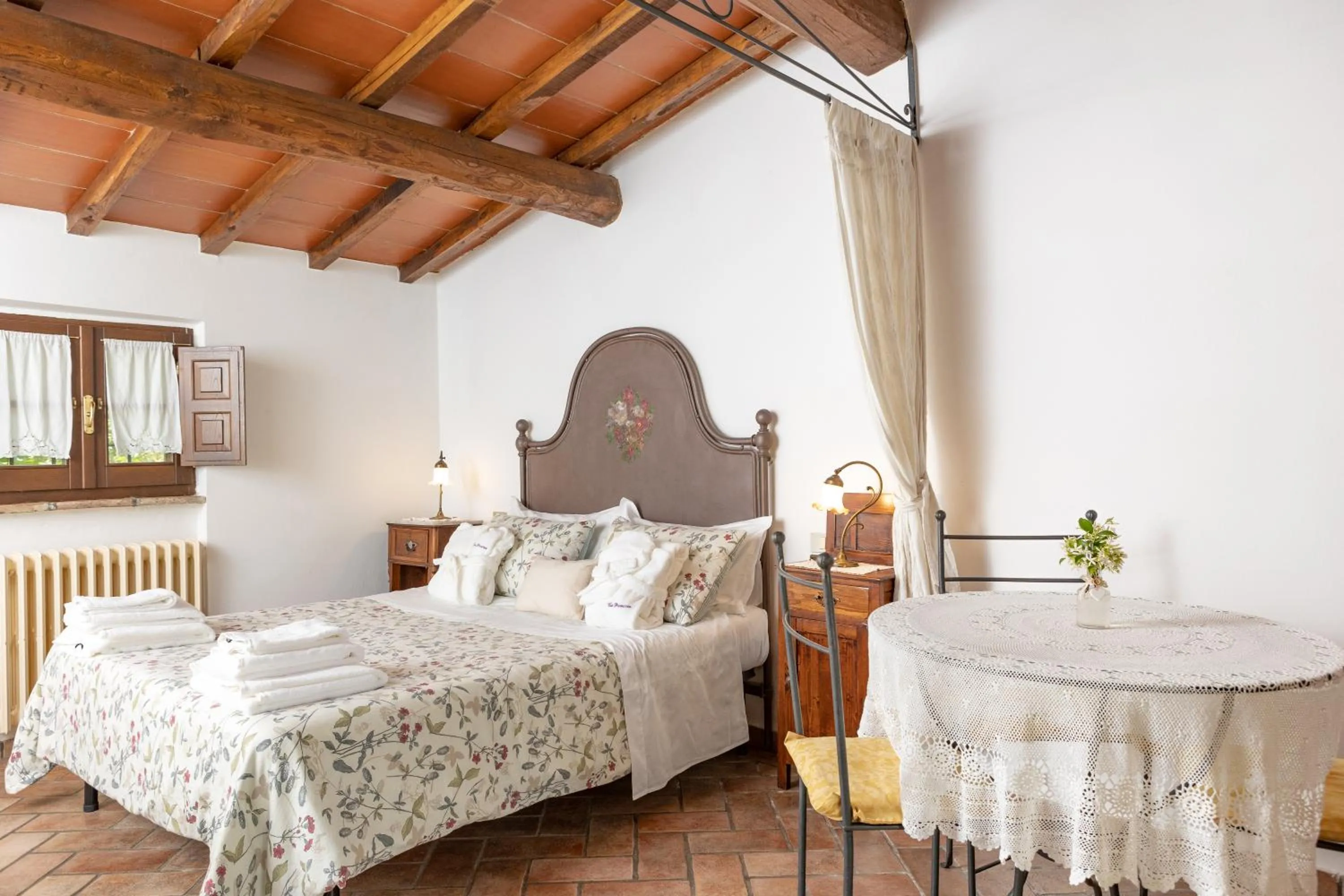 Bed in Agriturismo La Pievuccia