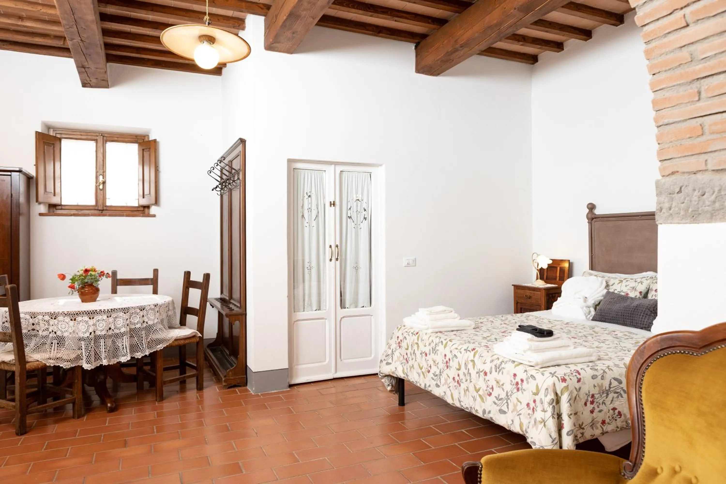 Bed in Agriturismo La Pievuccia