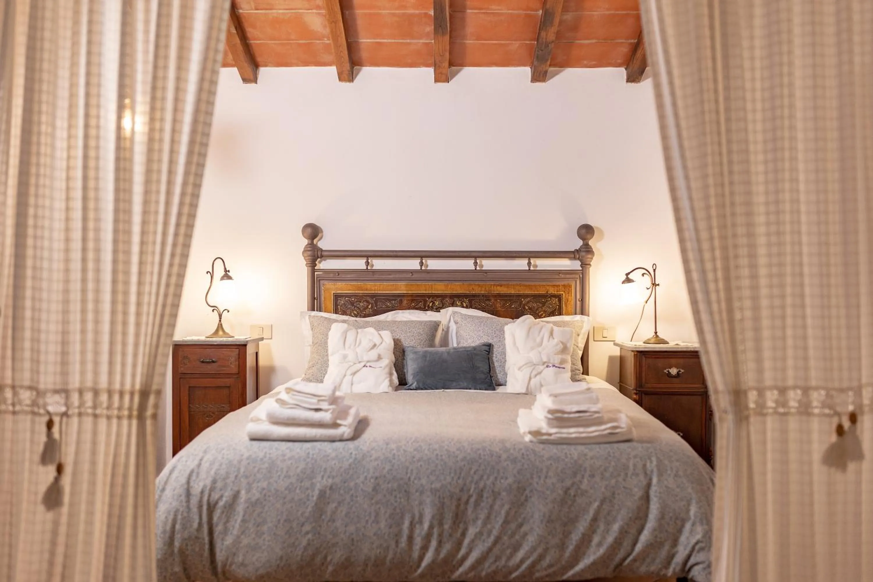 Bed in Agriturismo La Pievuccia