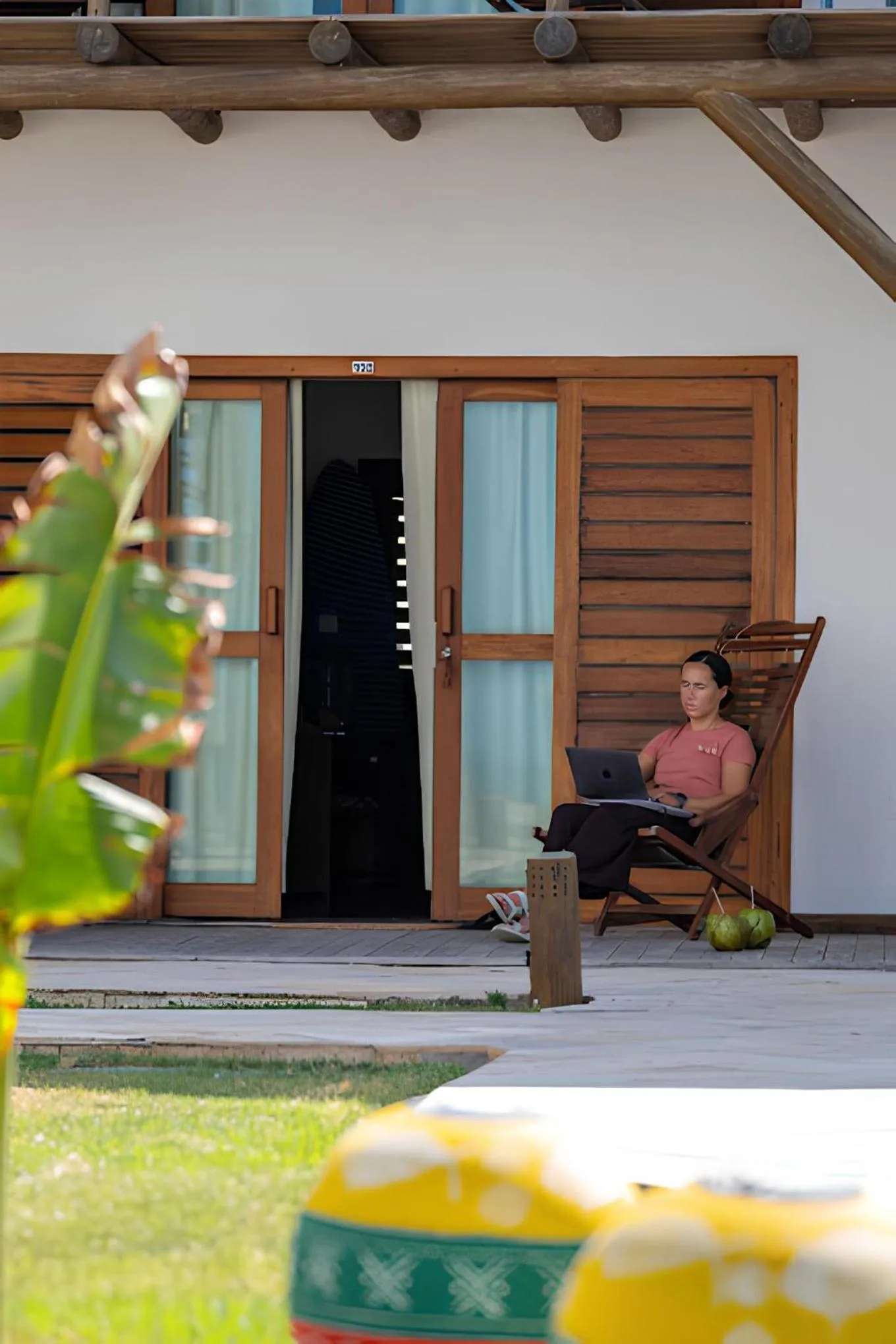 Patio in Hotel Vila Marola