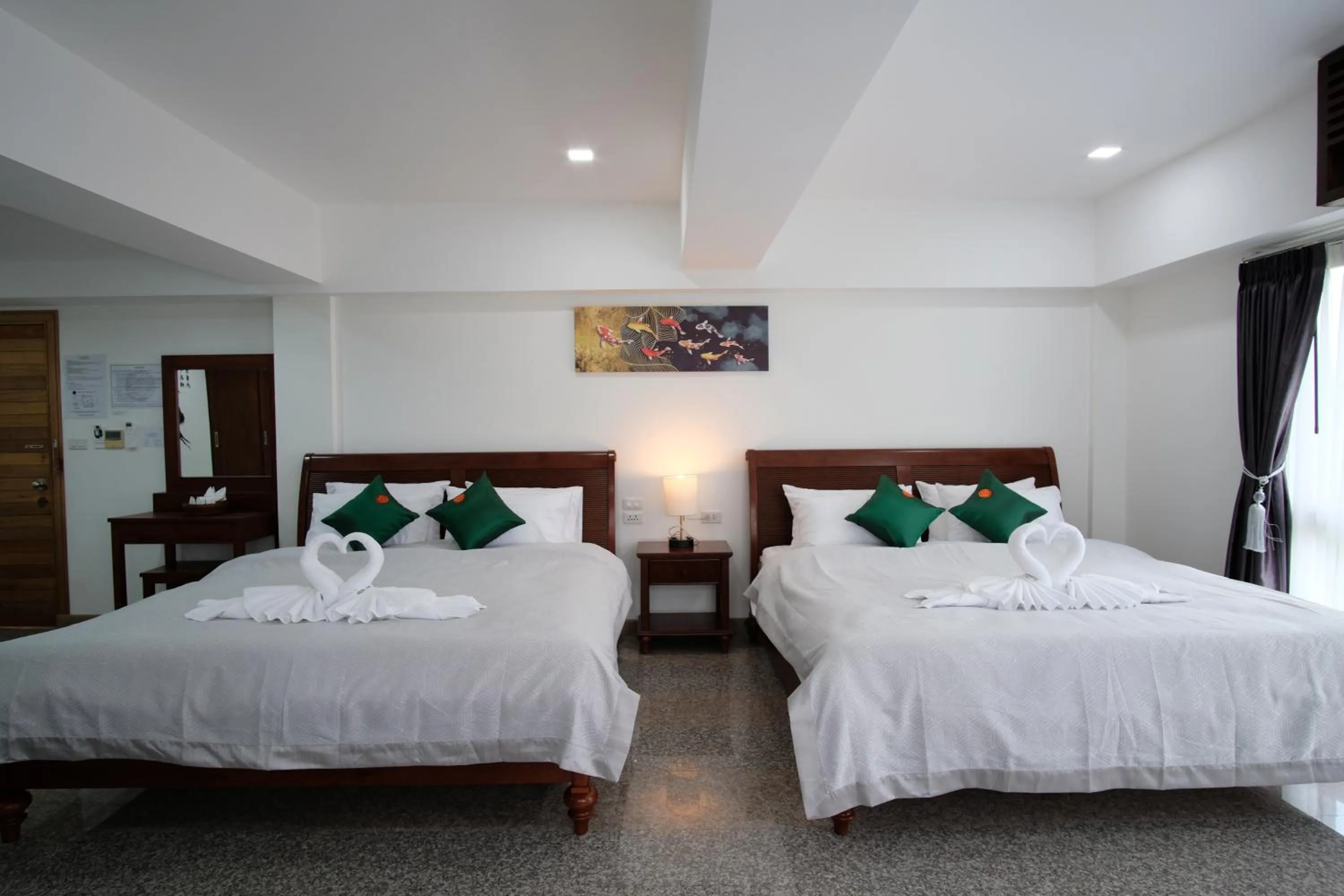 Bed in Cha Li's Family Hotel&Hostel