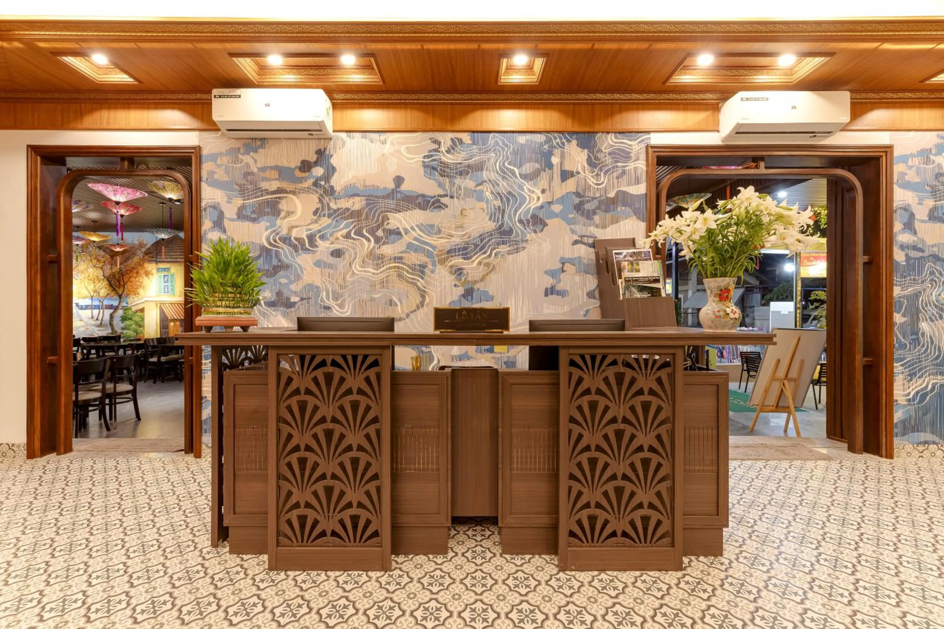 Lobby or reception in Tam Coc Center Luxury Hotel & Villa