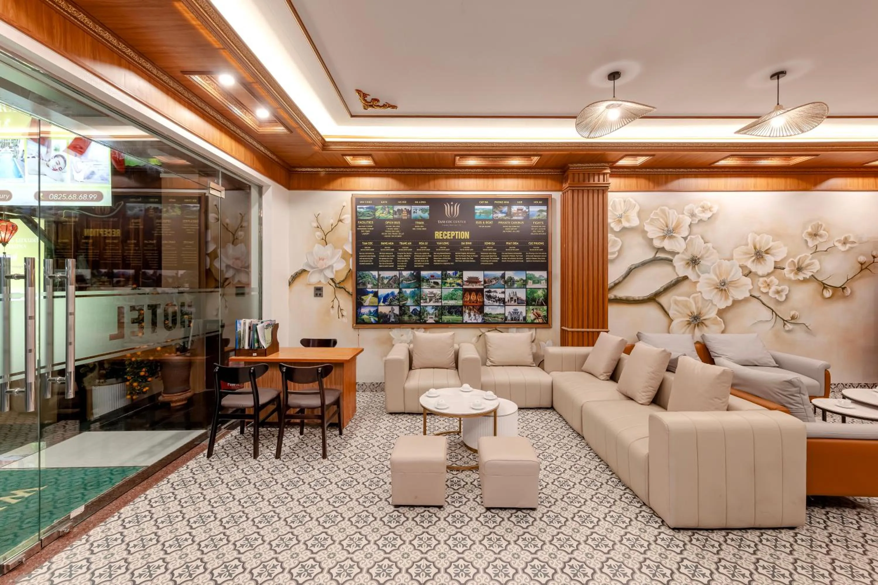 Seating area in Tam Coc Center Luxury Hotel & Villa