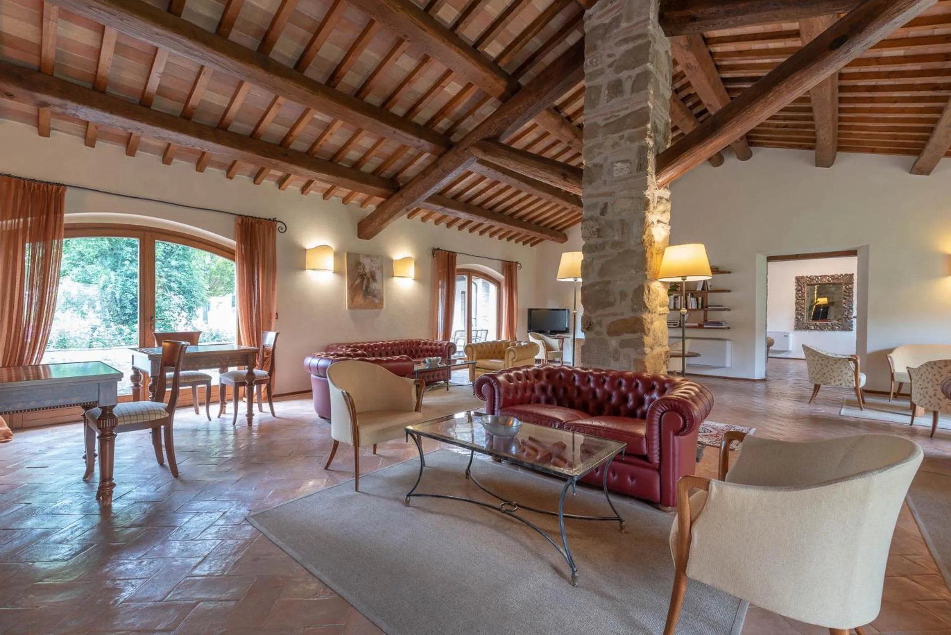 Seating area in Borgo Lanciano