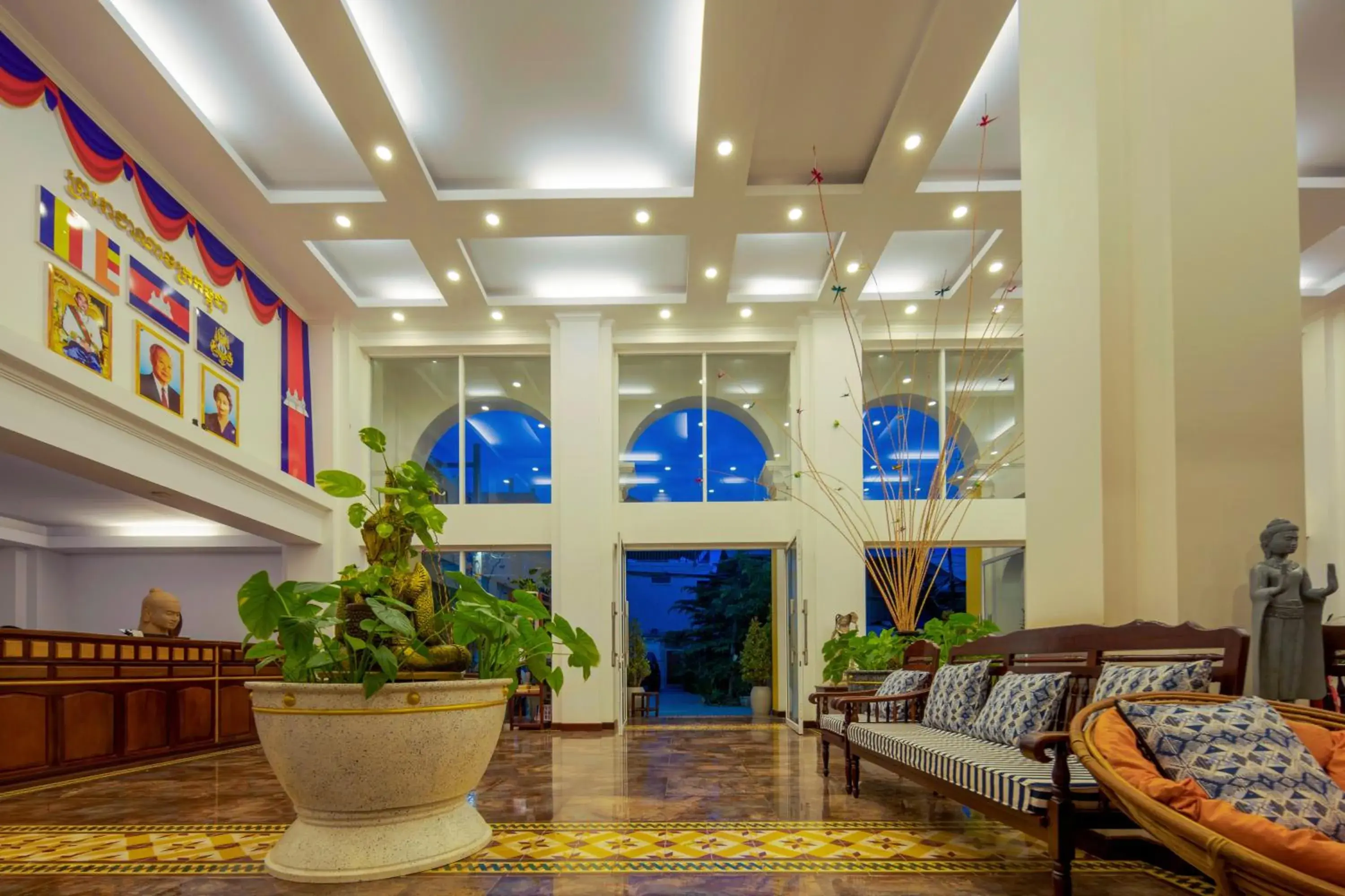Lobby or reception in La Residence WatBo Hotel Lobby or reception in La Residence WatBo Hotel