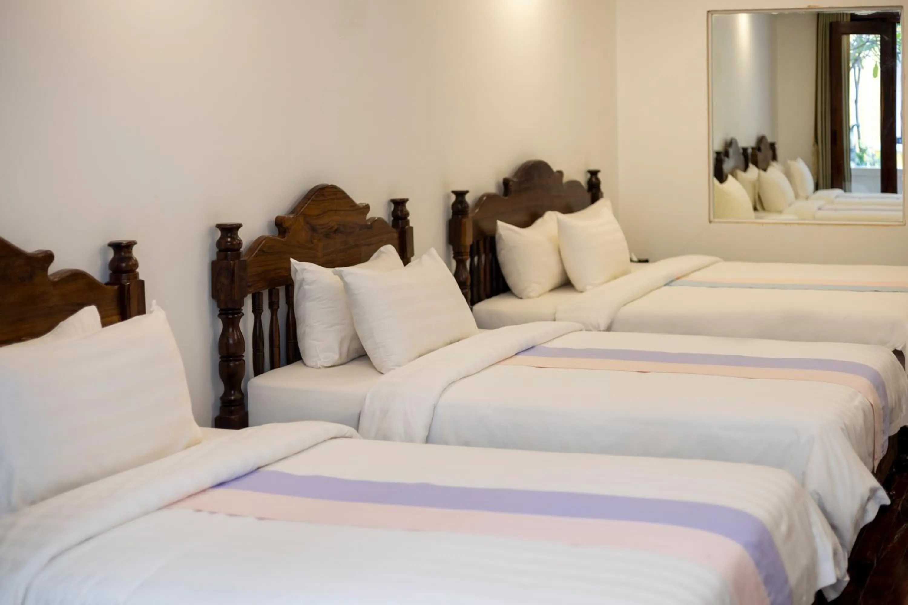 Photo of the whole room, Bed in La Residence WatBo Hotel