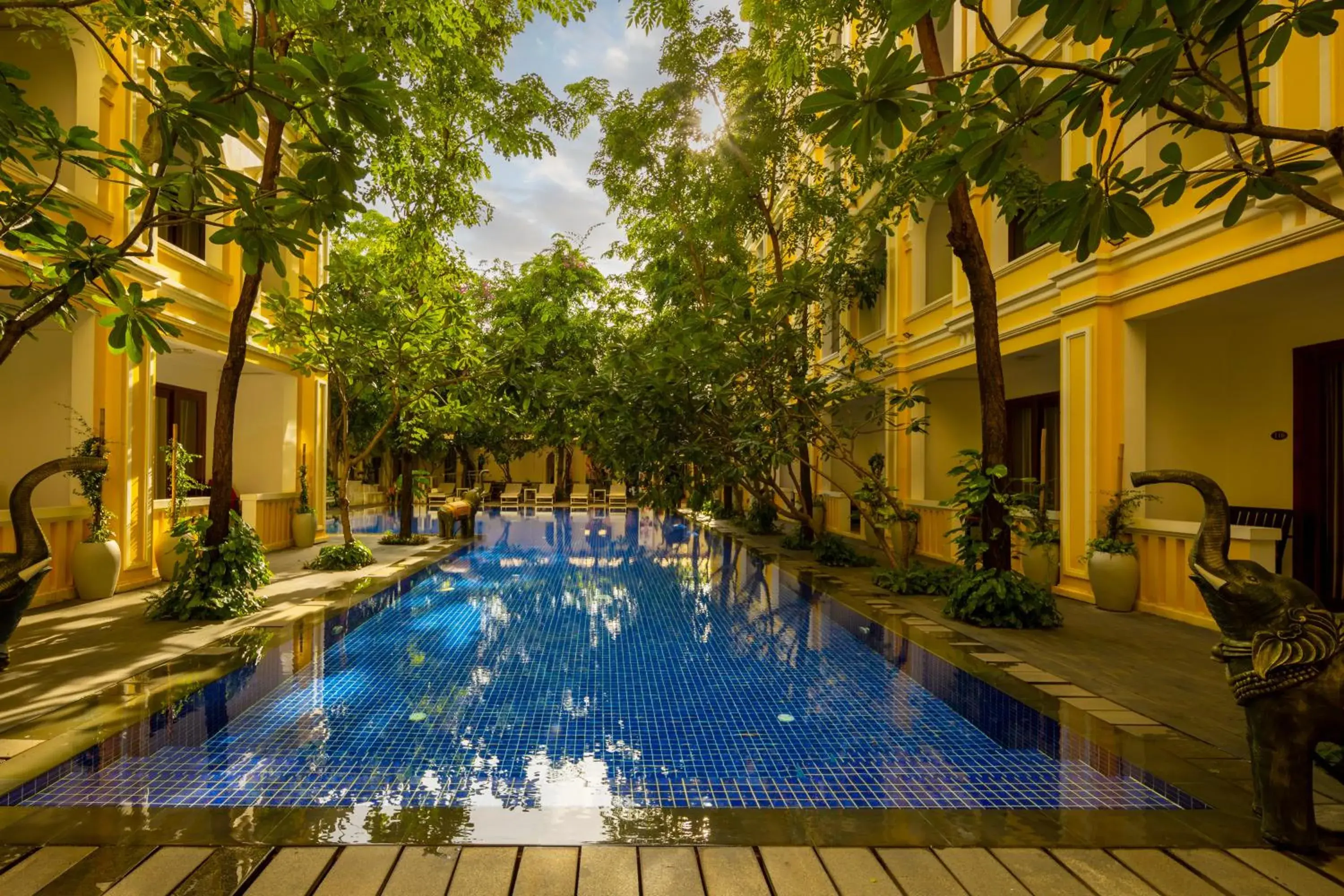 Property building in La Residence WatBo Hotel Property building in La Residence WatBo Hotel