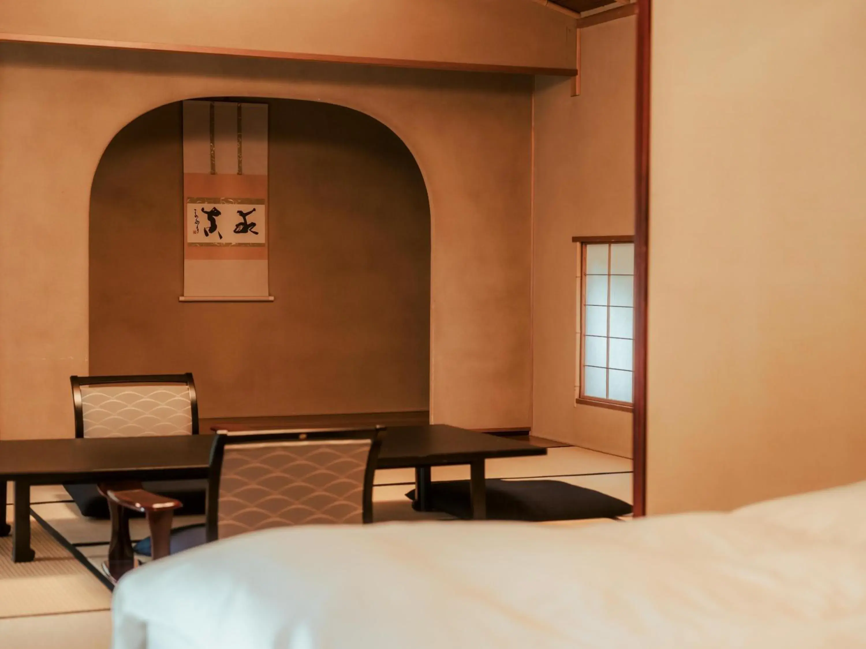 Bedroom, Bed in Sanyo-so Bedroom, Bed in Sanyo-so