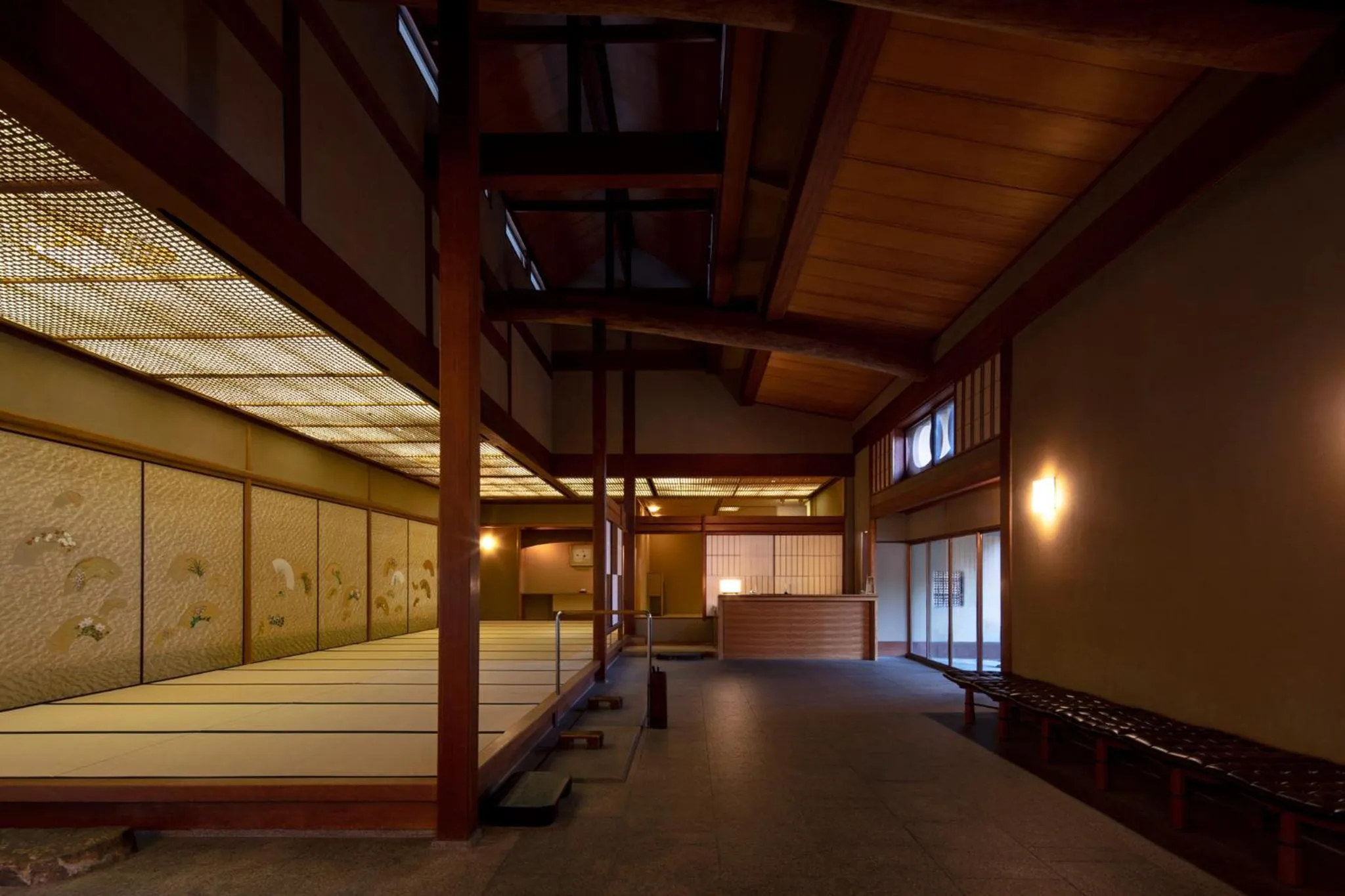 Lobby or reception in Sanyo-so